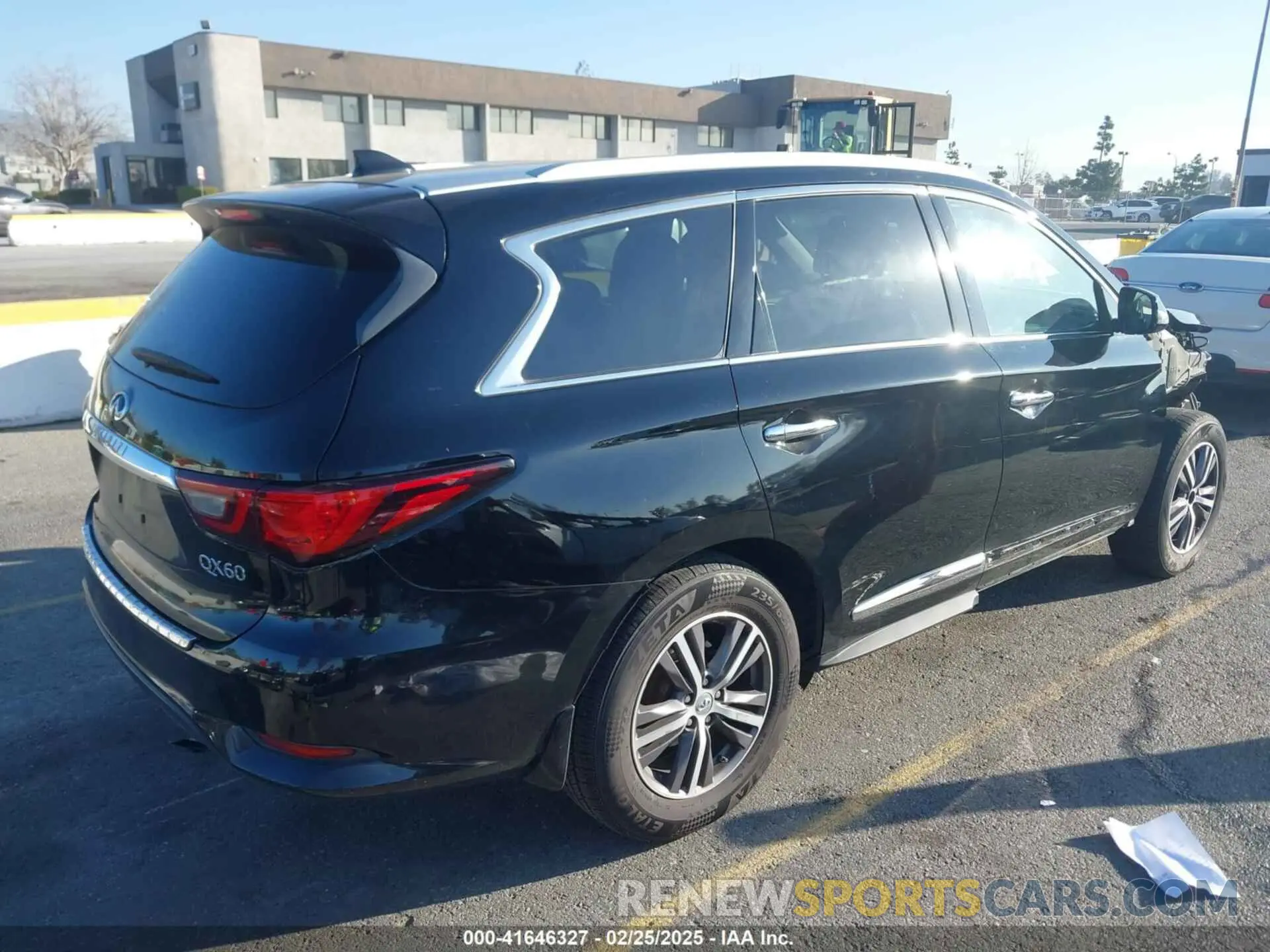 4 fotografías del automóvil dañado 5N1DL0MN0KC502373 INFINITI QX60 2019