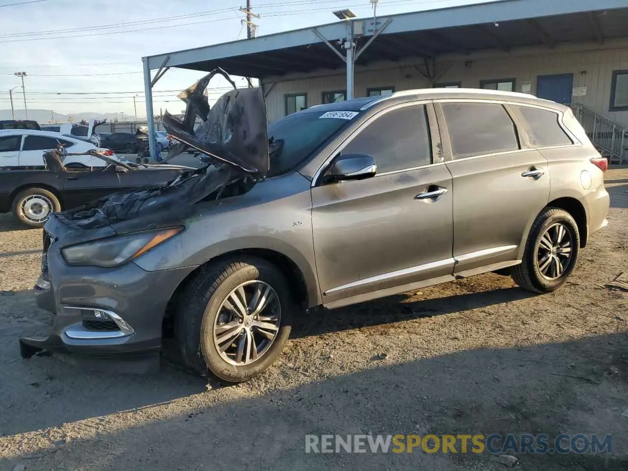 1 fotografías del automóvil dañado 5N1DL0MN0KC533719 INFINITI QX60 2019