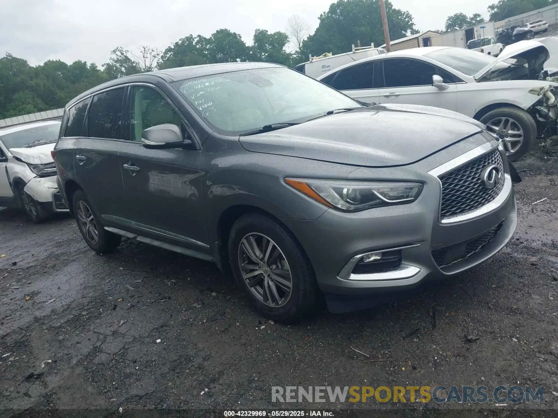 1 fotografías del automóvil dañado 5N1DL0MN1KC529212 INFINITI QX60 2019