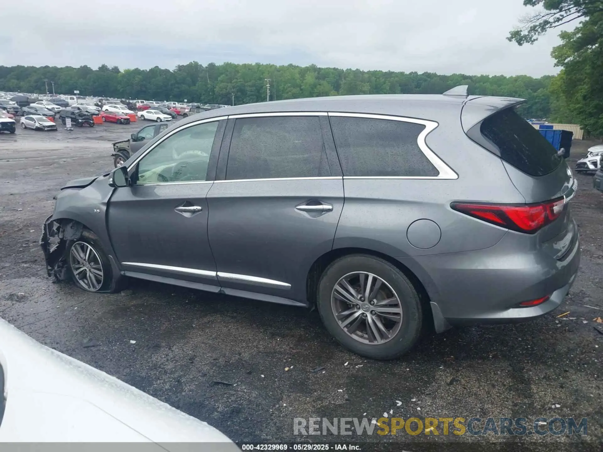 14 fotografías del automóvil dañado 5N1DL0MN1KC529212 INFINITI QX60 2019