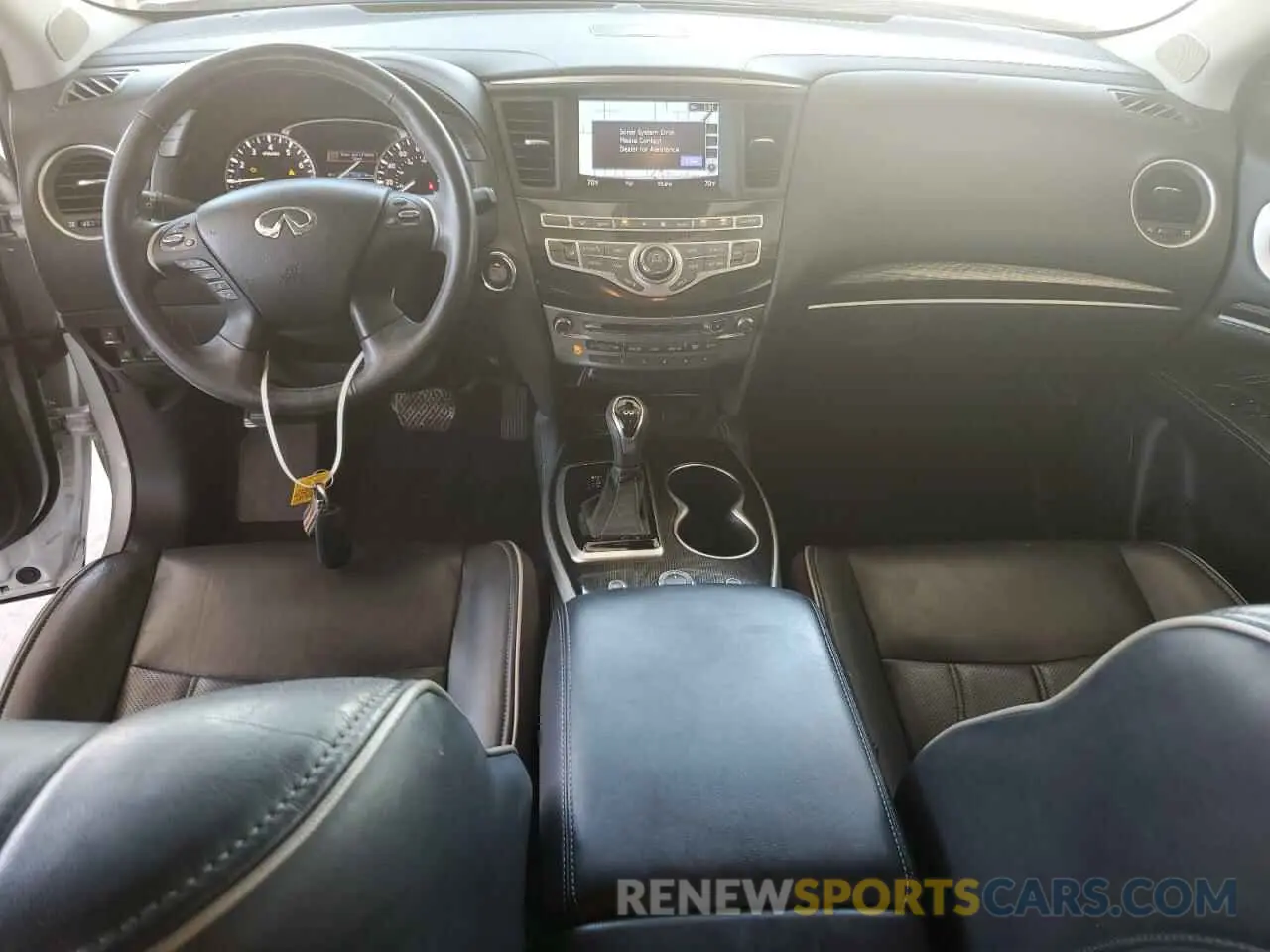 8 fotografías del automóvil dañado 5N1DL0MN1KC530747 INFINITI QX60 2019