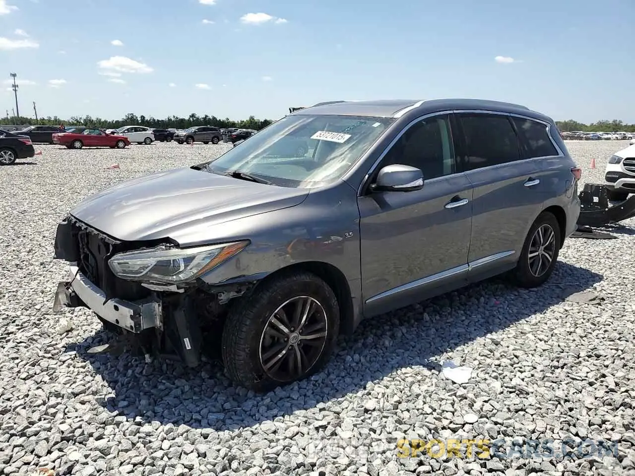 1 fotografías del automóvil dañado 5N1DL0MN1KC531526 INFINITI QX60 2019