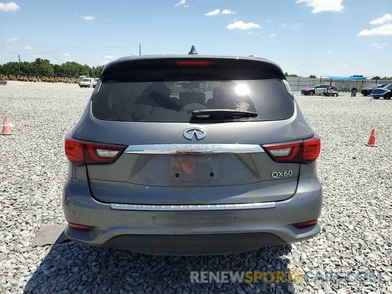 6 fotografías del automóvil dañado 5N1DL0MN1KC531526 INFINITI QX60 2019