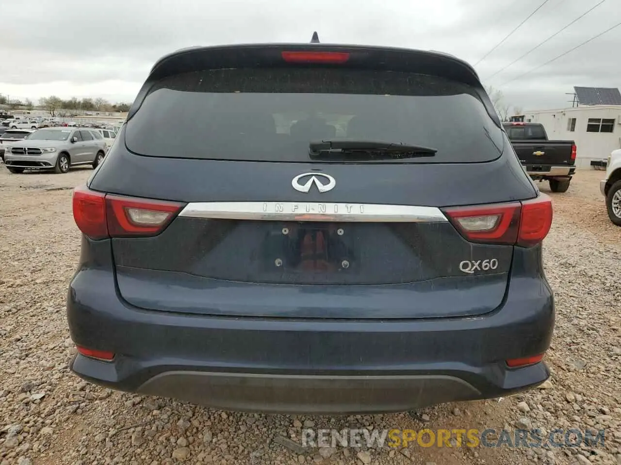 6 fotografías del automóvil dañado 5N1DL0MN1KC534037 INFINITI QX60 2019
