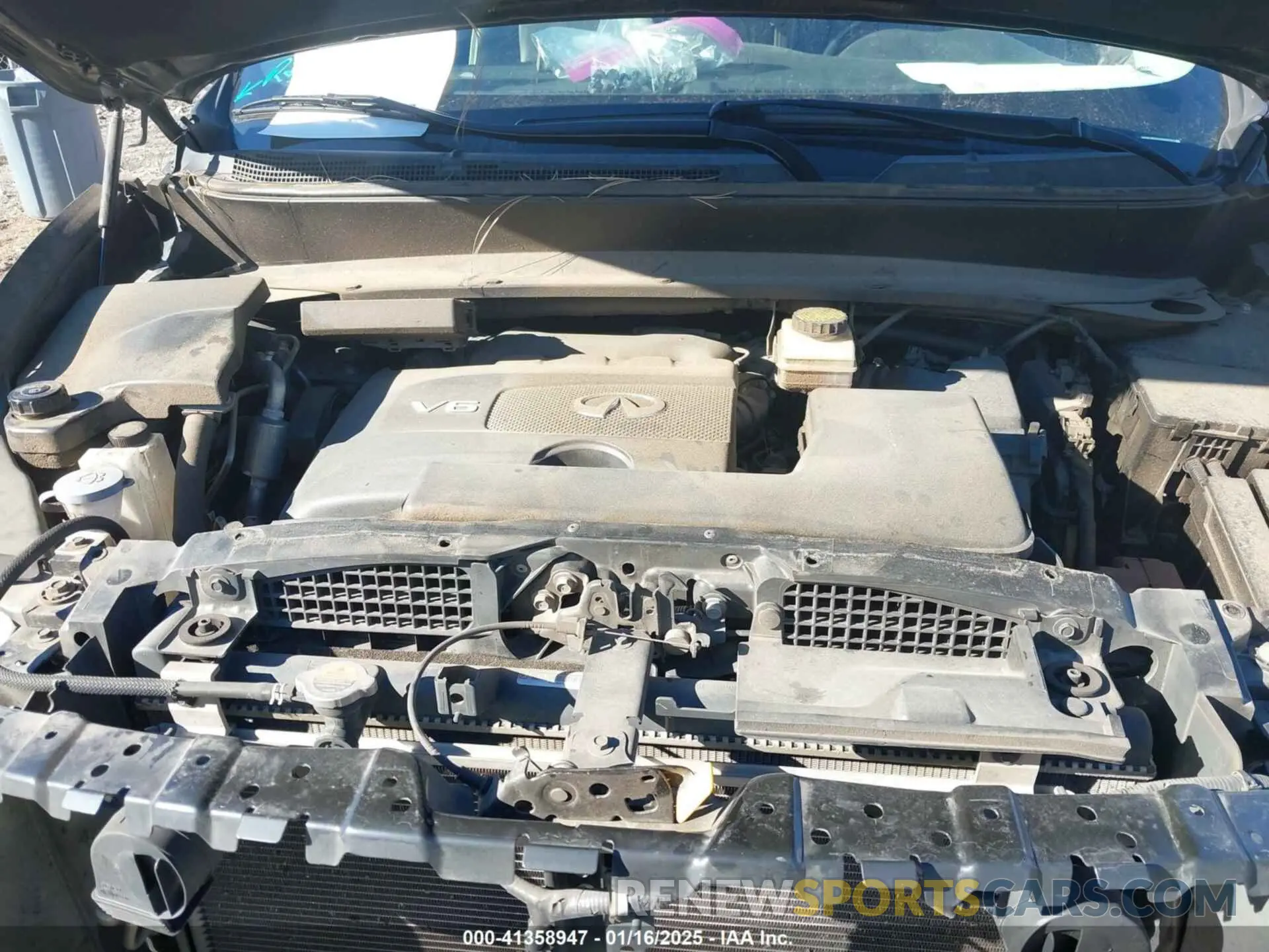 10 fotografías del automóvil dañado 5N1DL0MN1KC568480 INFINITI QX60 2019