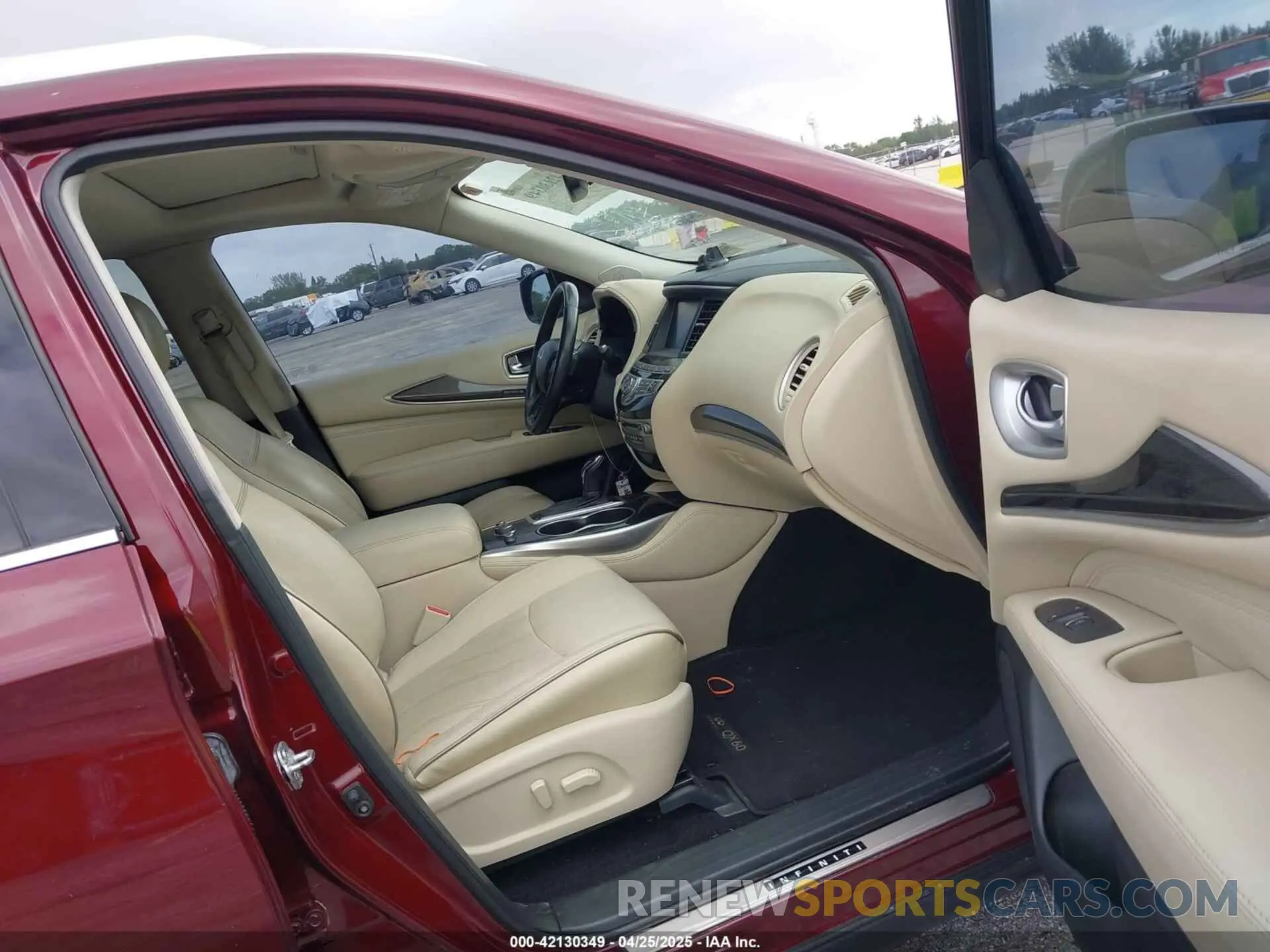 5 fotografías del automóvil dañado 5N1DL0MN3KC502044 INFINITI QX60 2019