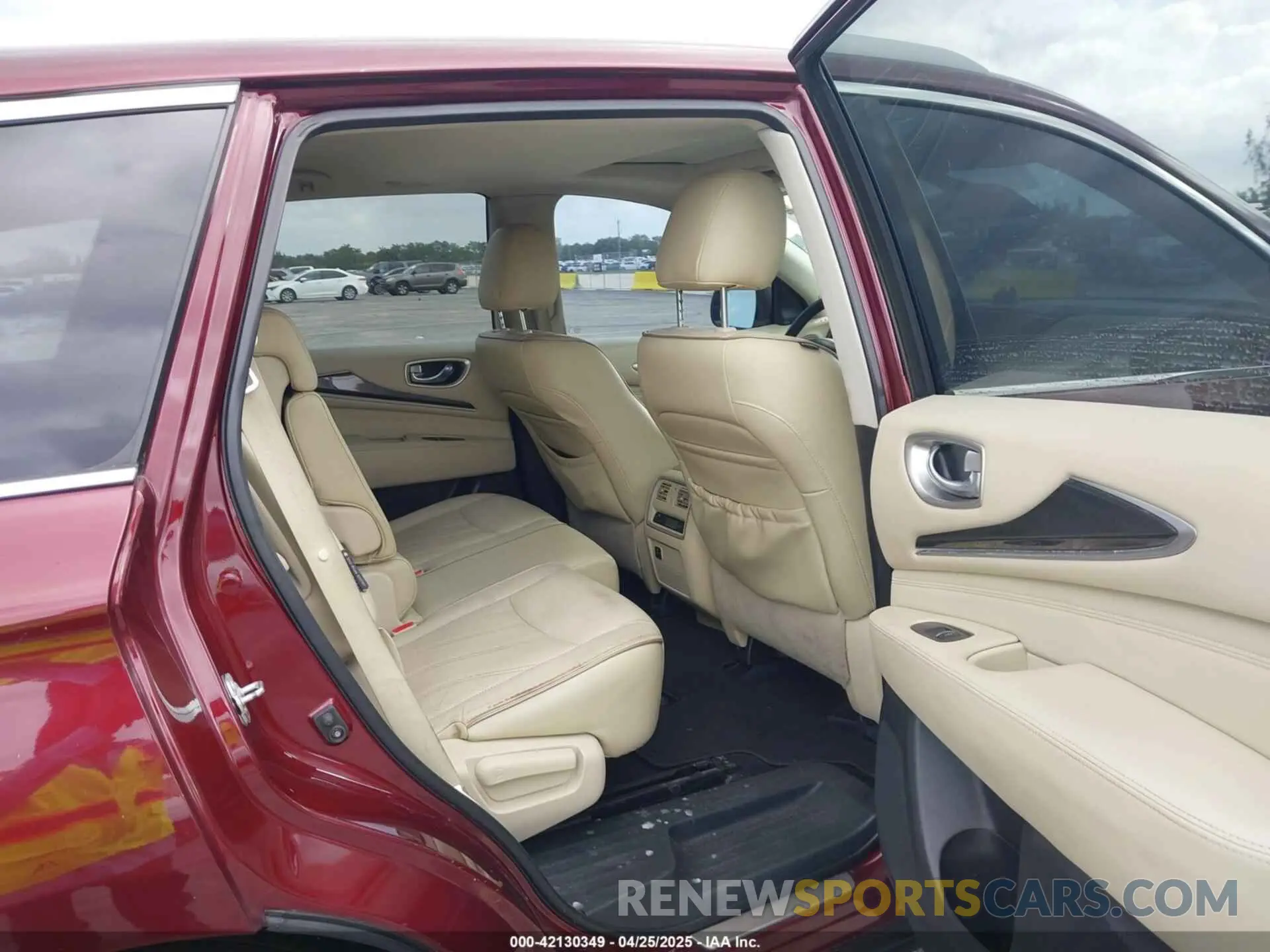 8 fotografías del automóvil dañado 5N1DL0MN3KC502044 INFINITI QX60 2019