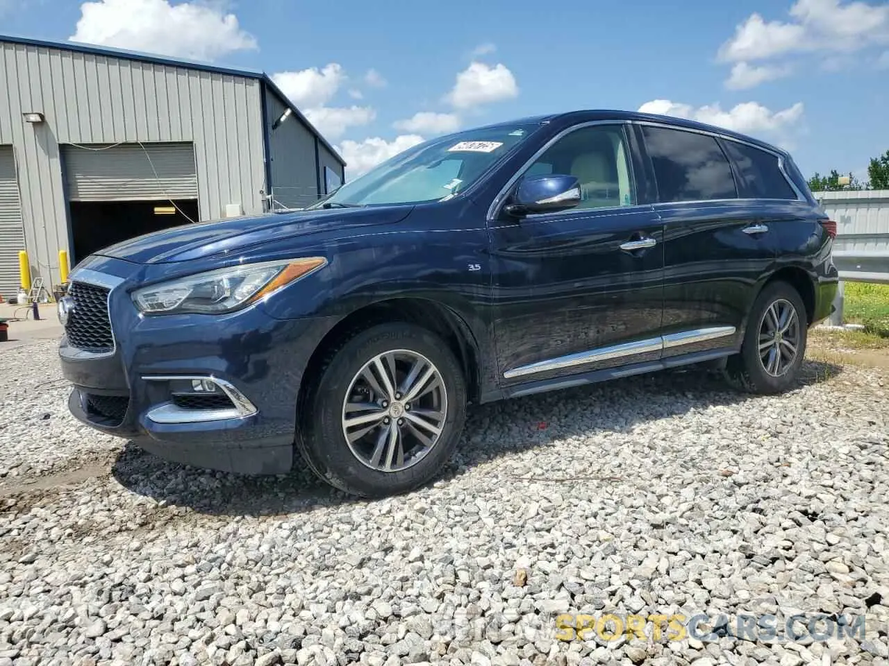 1 fotografías del automóvil dañado 5N1DL0MN3KC524349 INFINITI QX60 2019