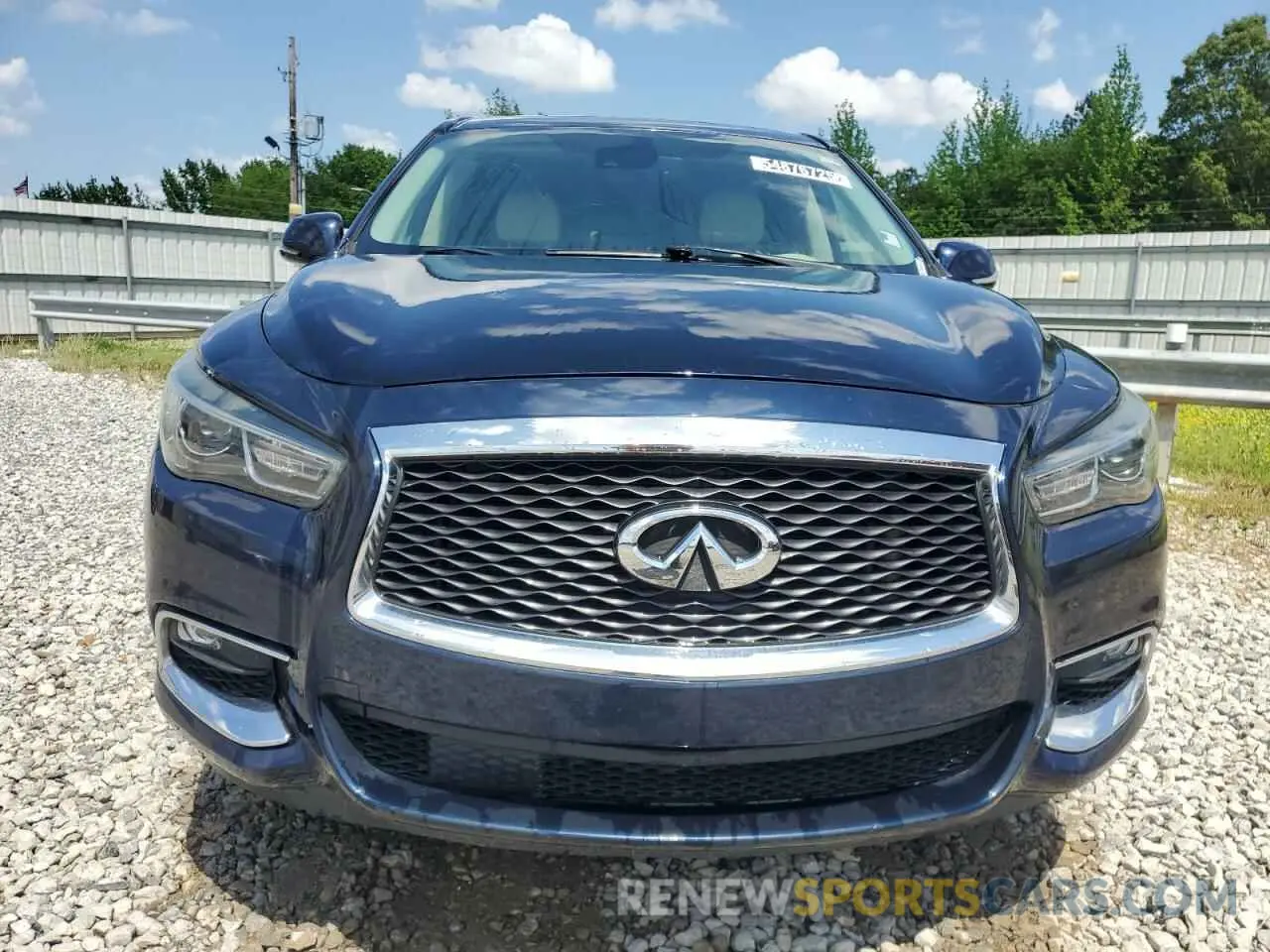5 fotografías del automóvil dañado 5N1DL0MN3KC524349 INFINITI QX60 2019