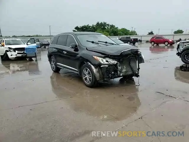 14 fotografías del automóvil dañado 5N1DL0MN3KC525128 INFINITI QX60 2019