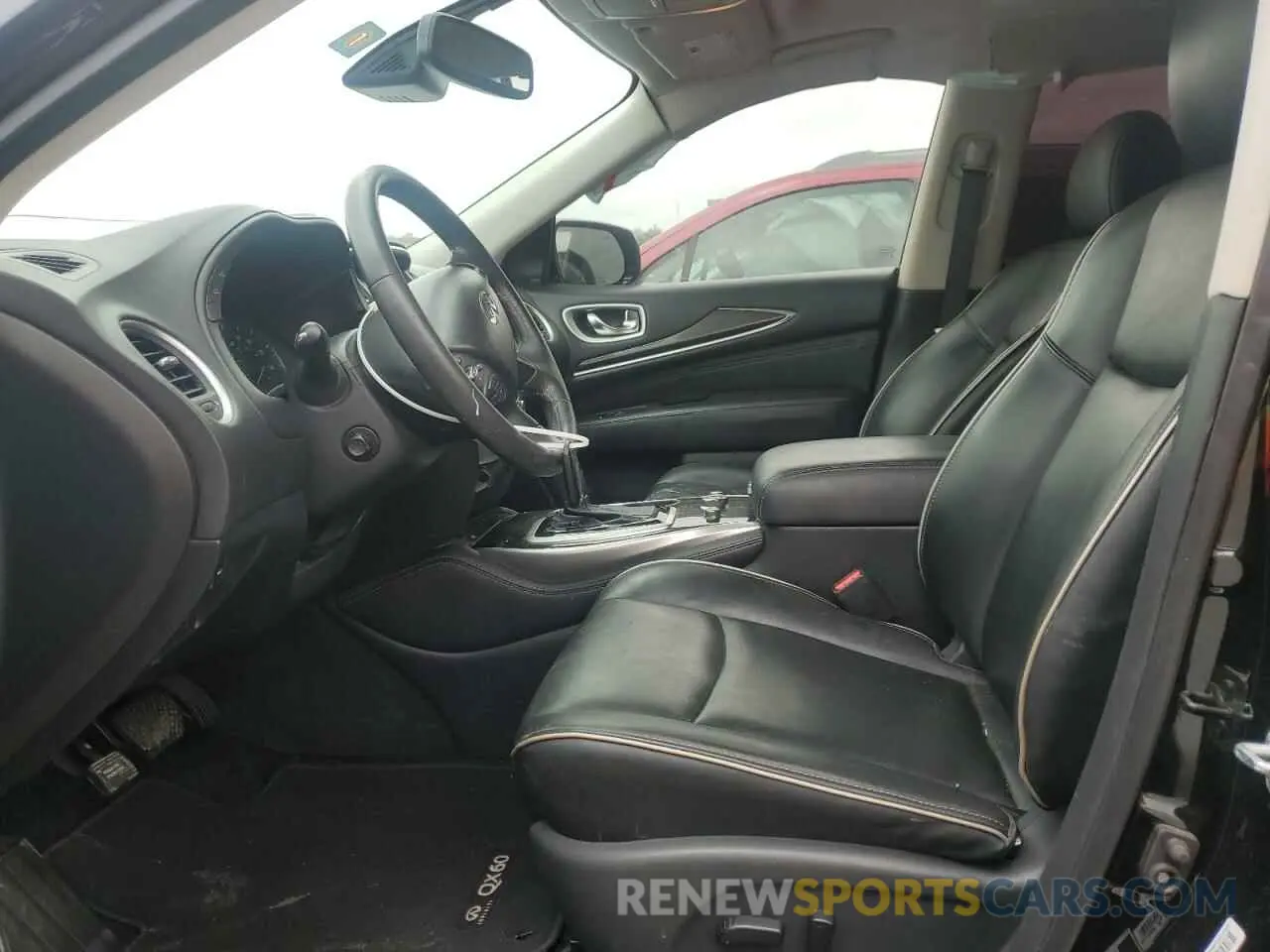 7 fotografías del automóvil dañado 5N1DL0MN3KC525128 INFINITI QX60 2019
