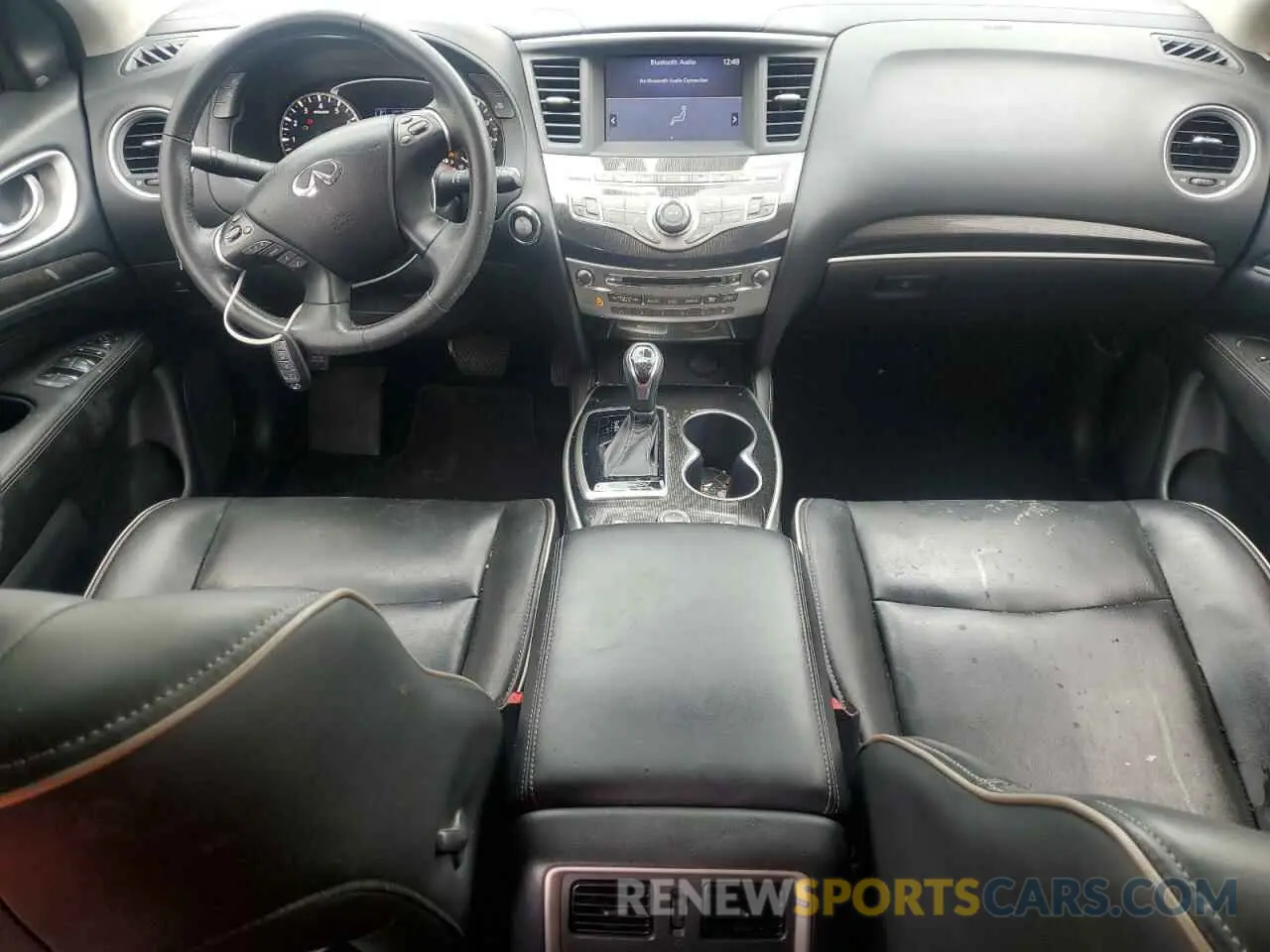 8 fotografías del automóvil dañado 5N1DL0MN3KC525128 INFINITI QX60 2019