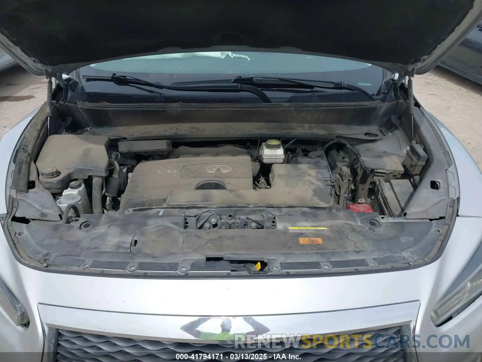 10 fotografías del automóvil dañado 5N1DL0MN3KC548764 INFINITI QX60 2019