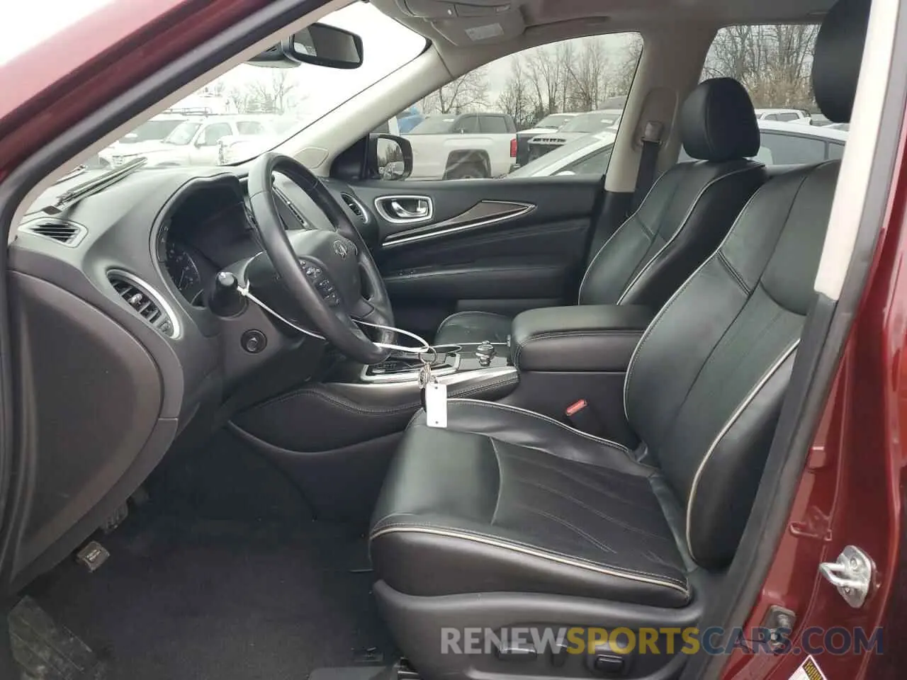 7 fotografías del automóvil dañado 5N1DL0MN4KC511612 INFINITI QX60 2019