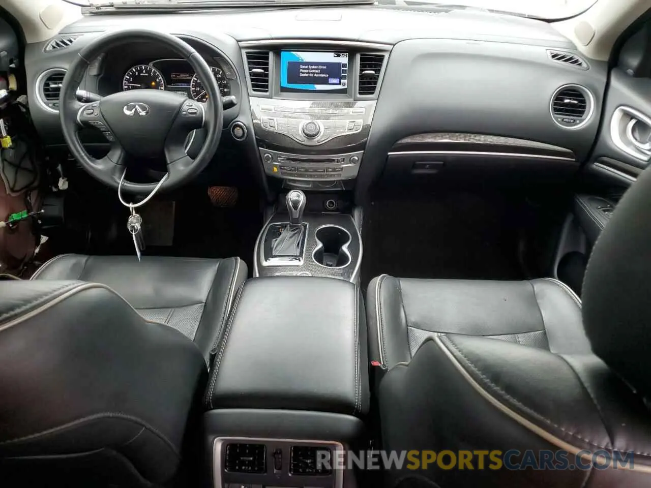 8 fotografías del automóvil dañado 5N1DL0MN4KC511612 INFINITI QX60 2019