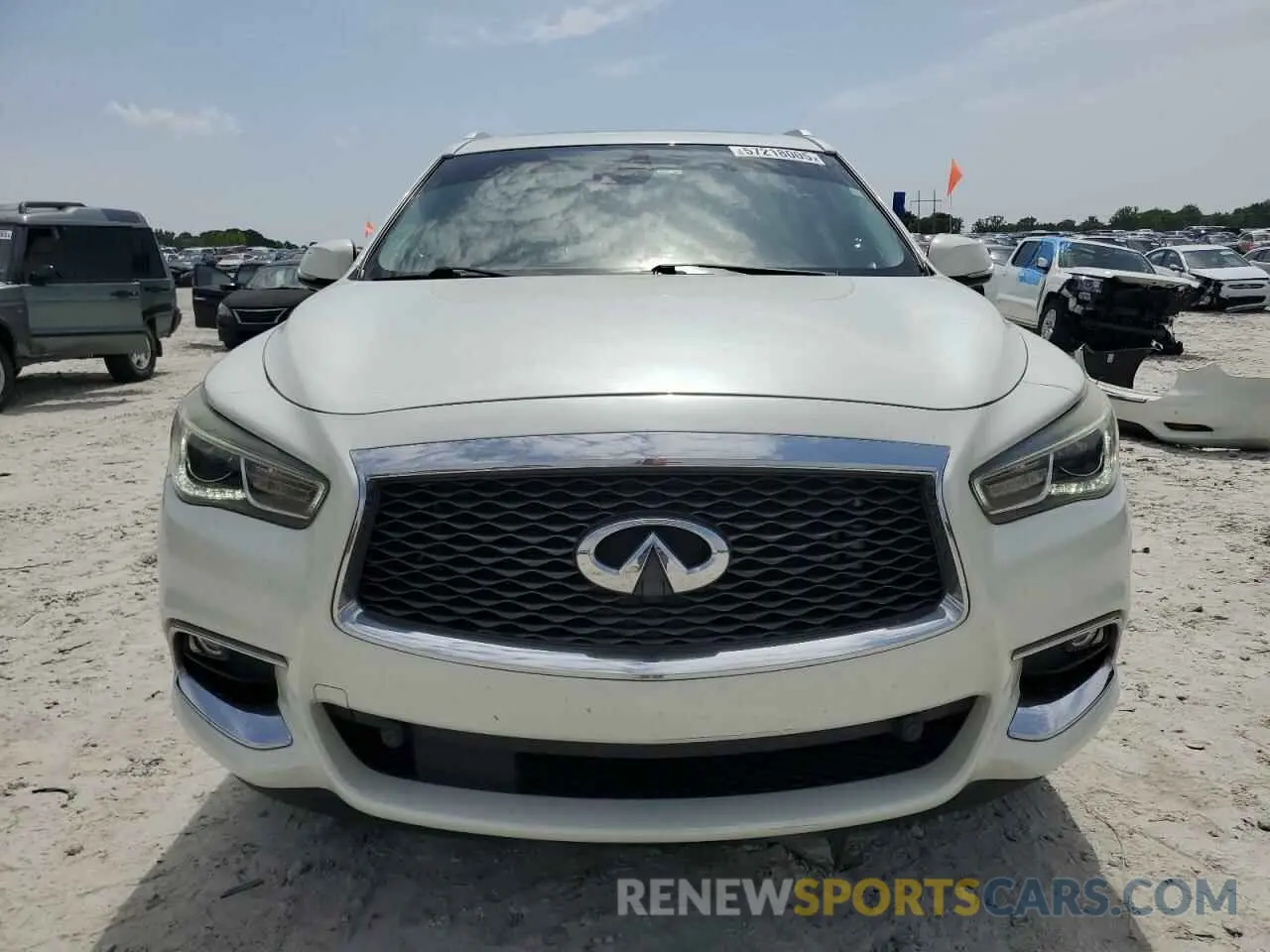5 fotografías del automóvil dañado 5N1DL0MN4KC532928 INFINITI QX60 2019