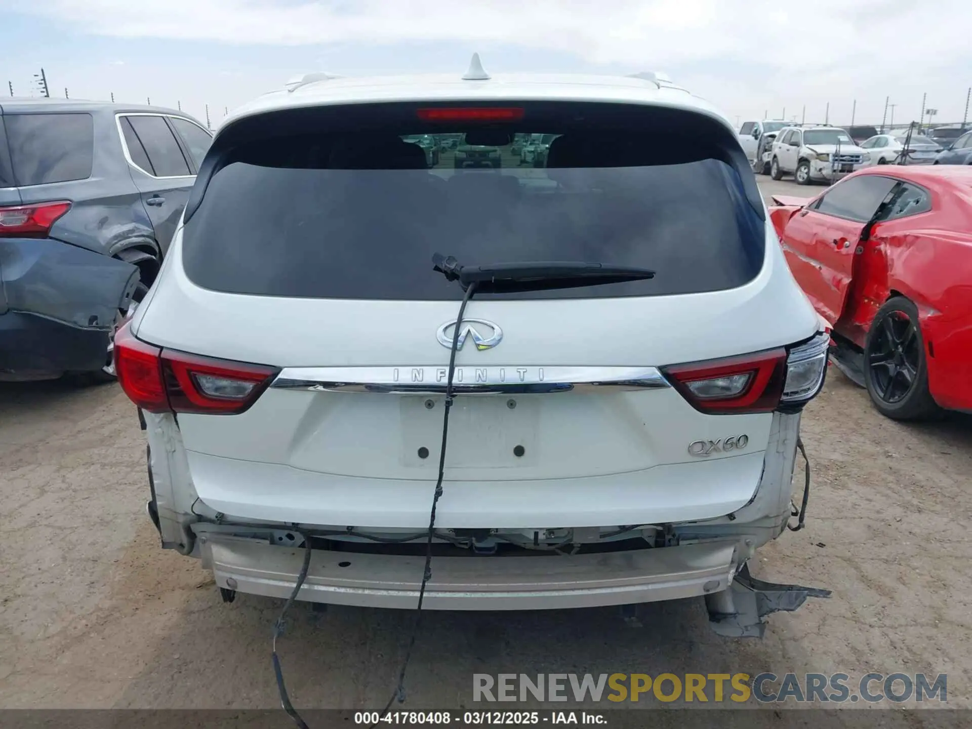 16 fotografías del automóvil dañado 5N1DL0MN5KC503552 INFINITI QX60 2019