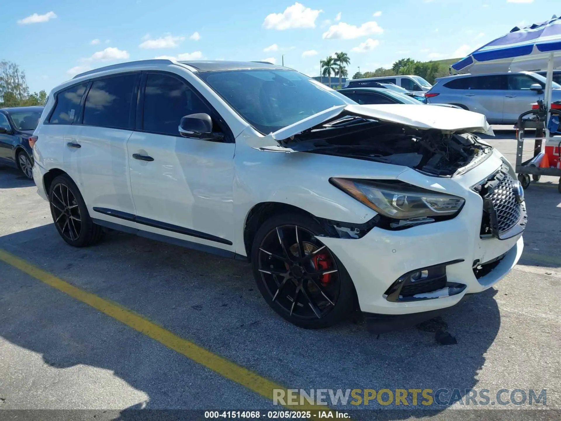 1 fotografías del automóvil dañado 5N1DL0MN6KC502748 INFINITI QX60 2019
