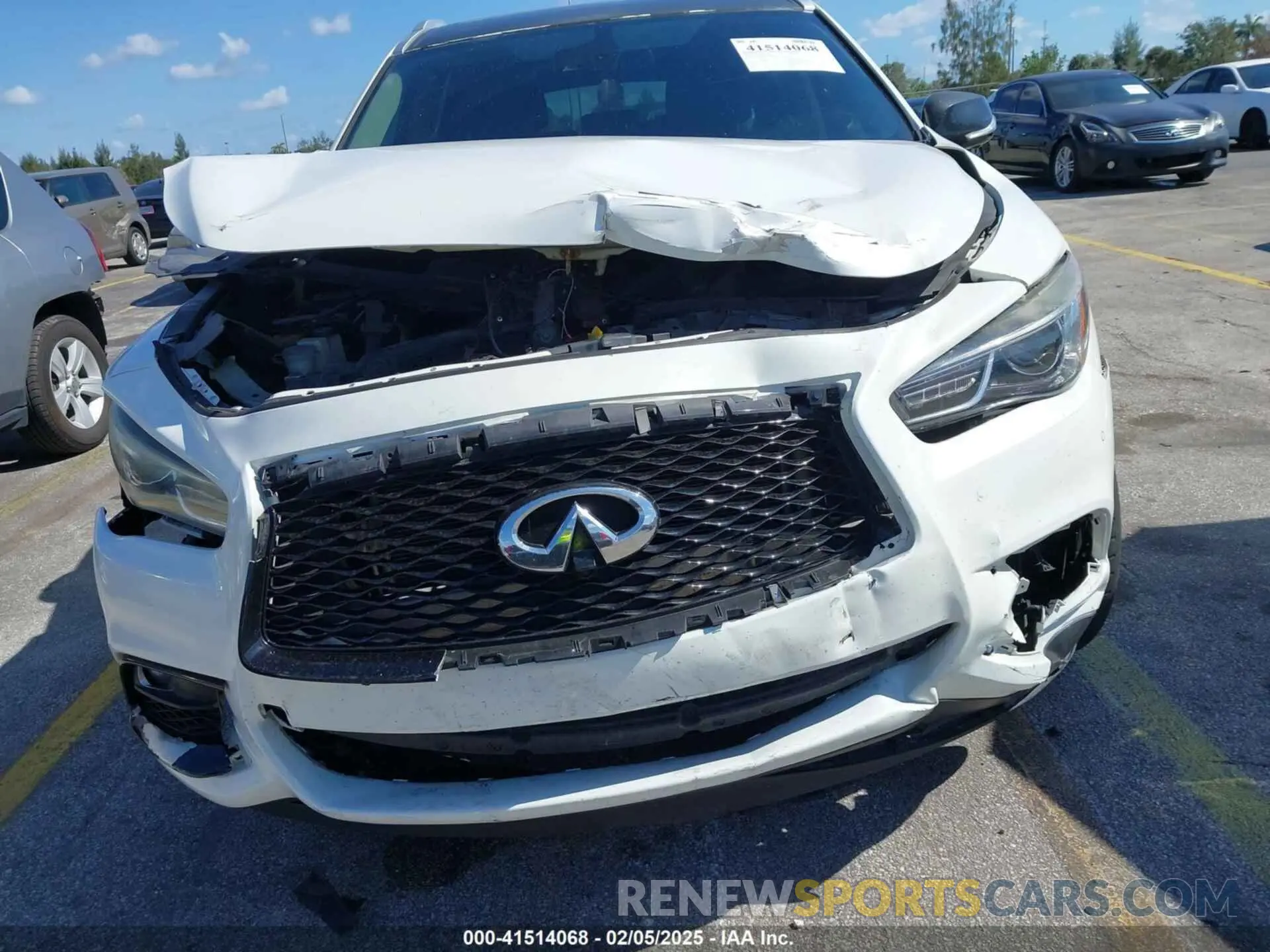 12 fotografías del automóvil dañado 5N1DL0MN6KC502748 INFINITI QX60 2019