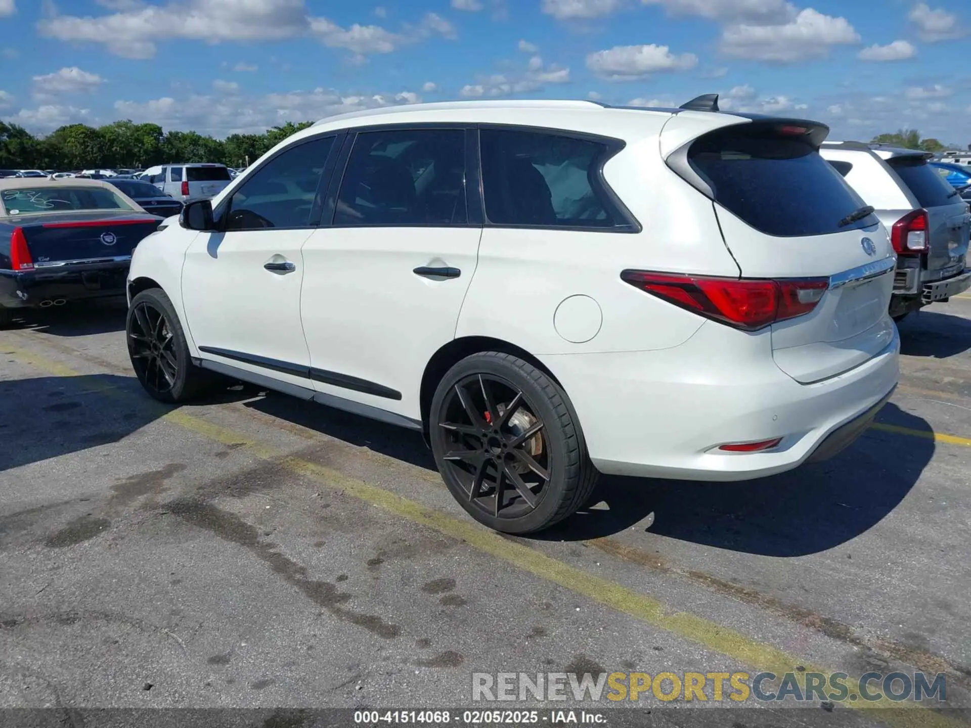 3 fotografías del automóvil dañado 5N1DL0MN6KC502748 INFINITI QX60 2019