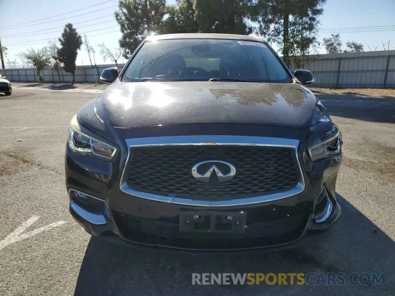 5 fotografías del automóvil dañado 5N1DL0MN6KC516732 INFINITI QX60 2019
