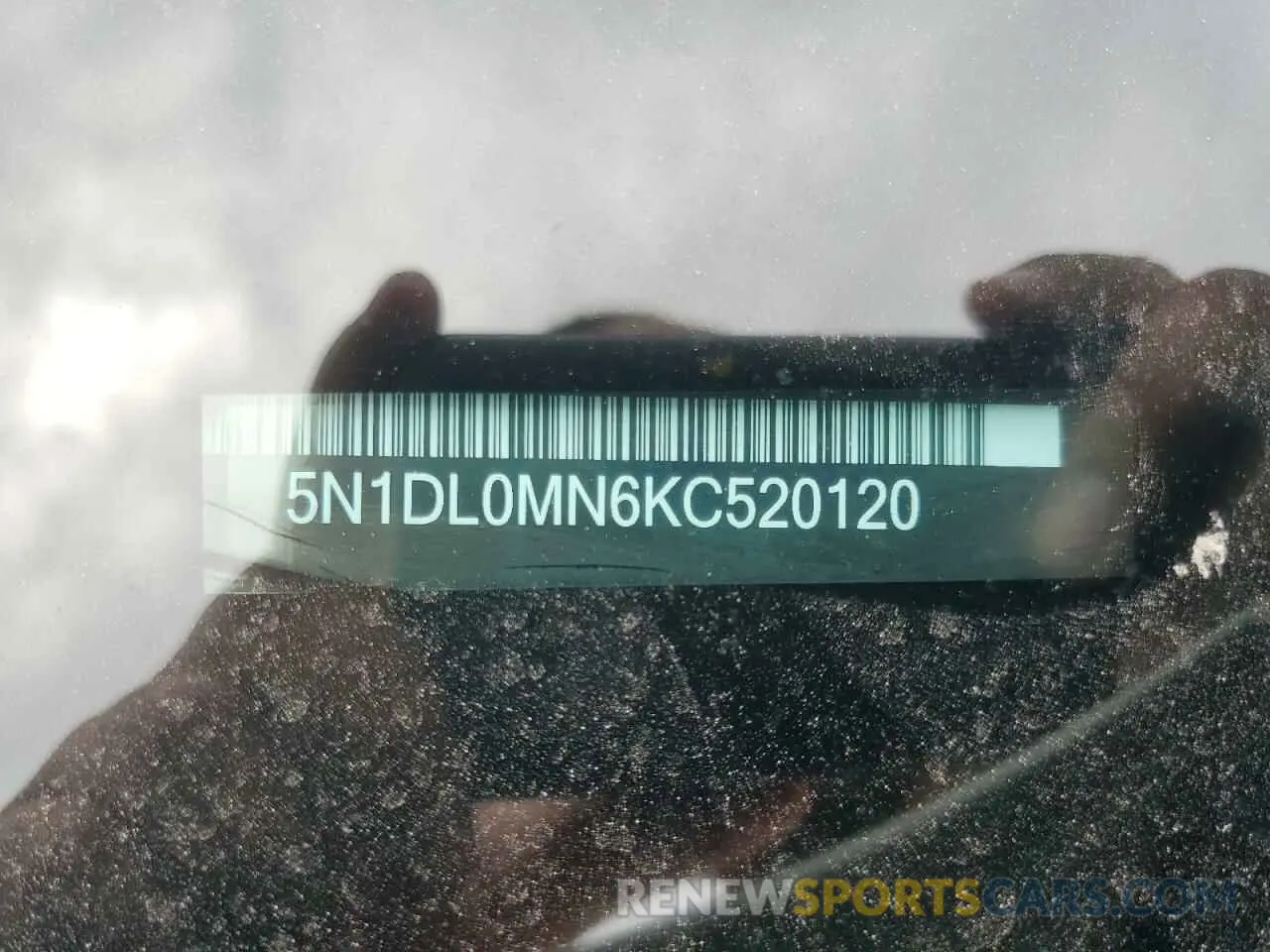 12 fotografías del automóvil dañado 5N1DL0MN6KC520120 INFINITI QX60 2019