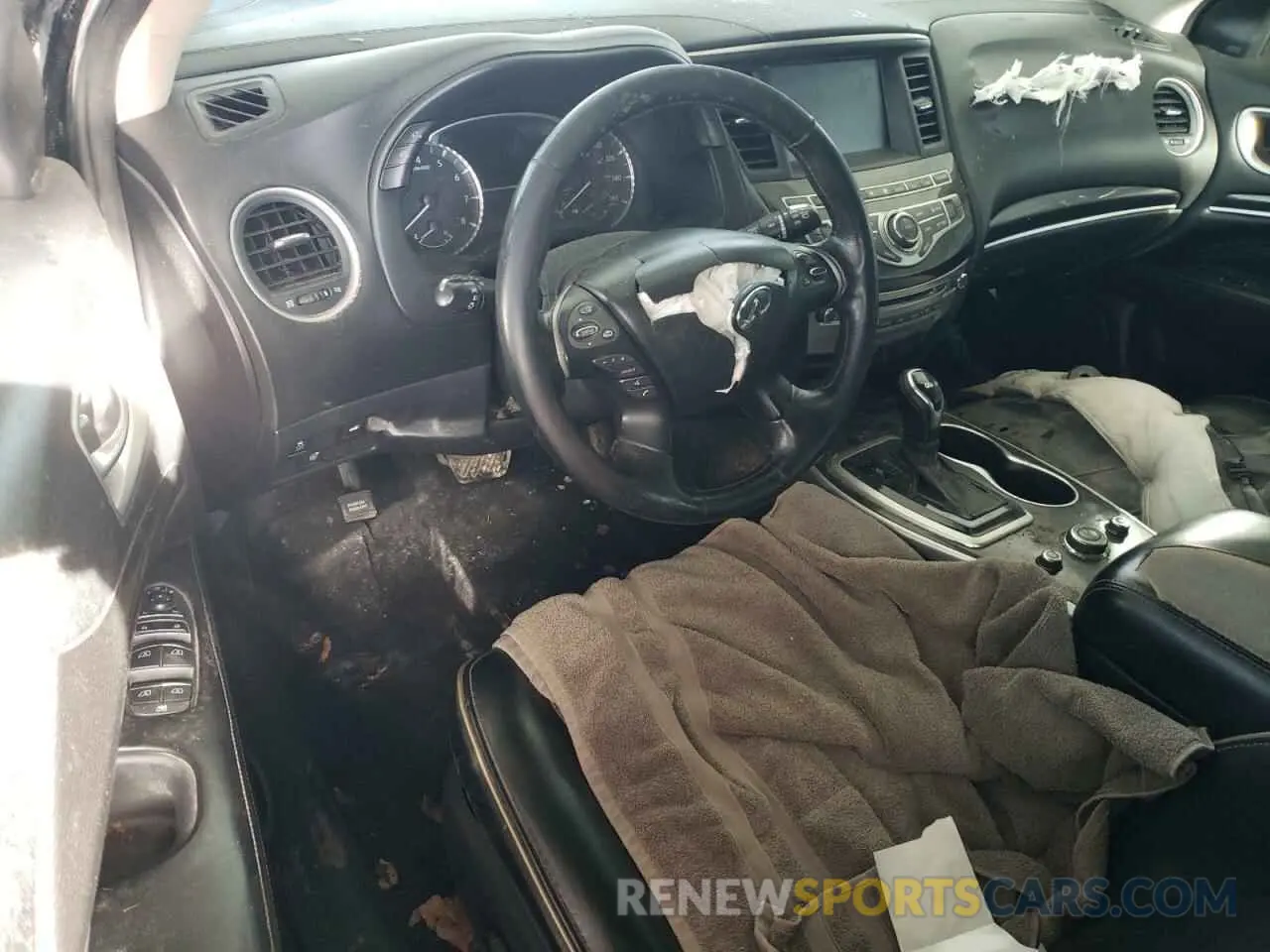 8 fotografías del automóvil dañado 5N1DL0MN6KC533739 INFINITI QX60 2019