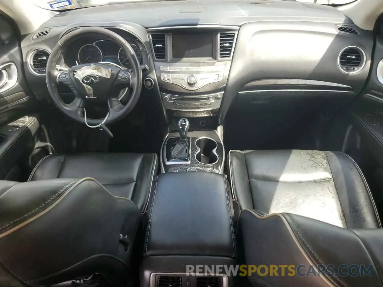 8 fotografías del automóvil dañado 5N1DL0MN7KC503343 INFINITI QX60 2019
