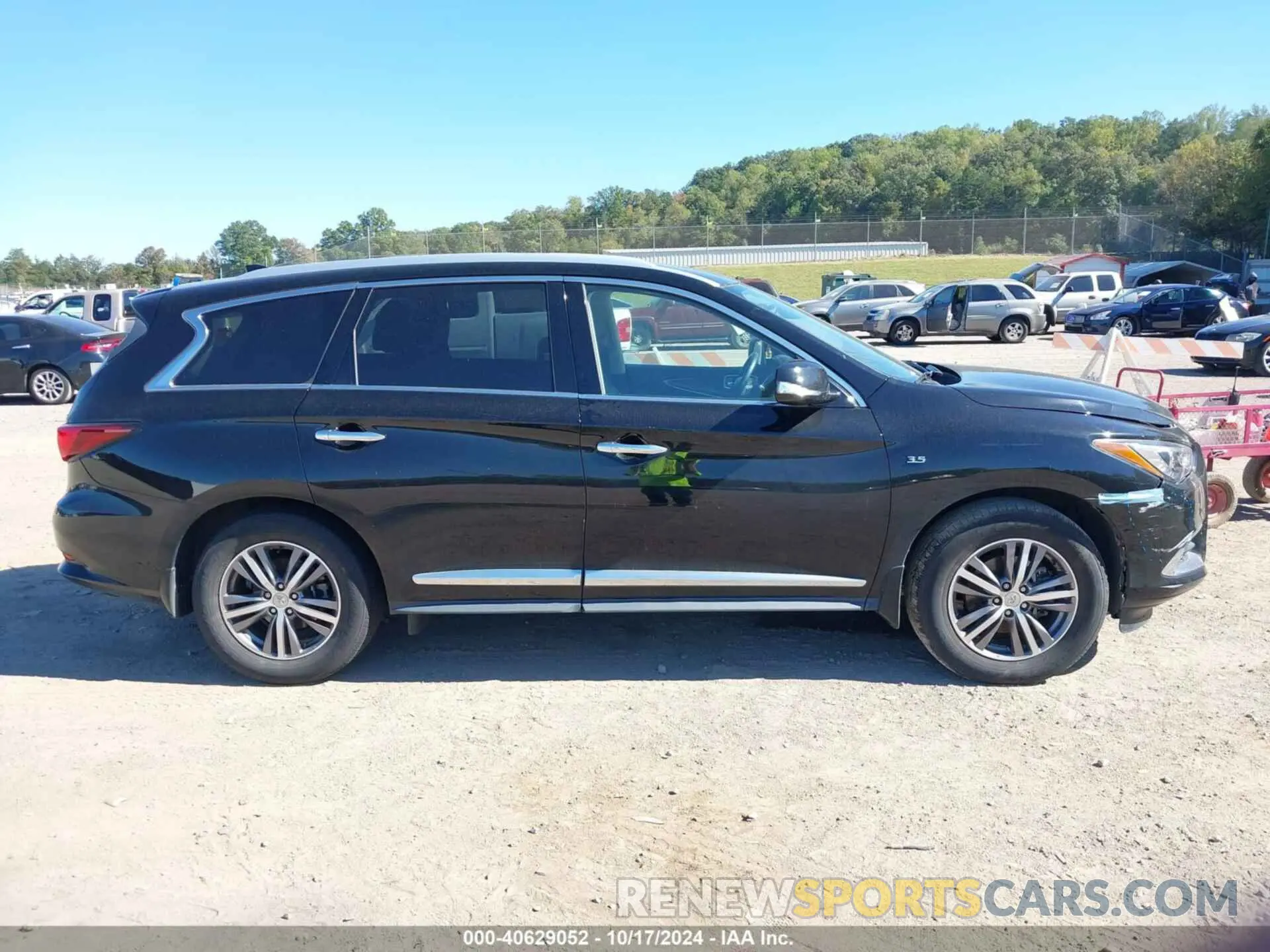 13 fotografías del automóvil dañado 5N1DL0MN7KC565180 INFINITI QX60 2019