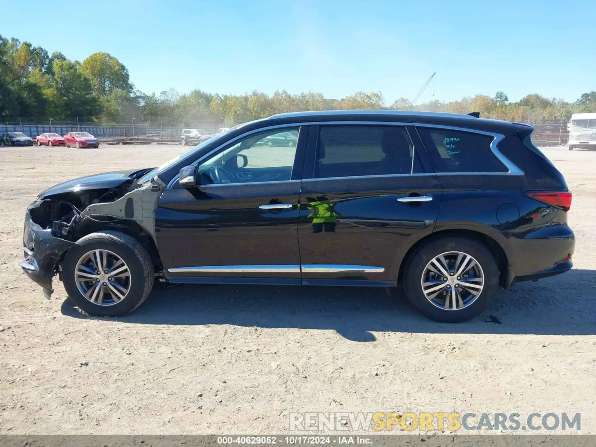 14 fotografías del automóvil dañado 5N1DL0MN7KC565180 INFINITI QX60 2019