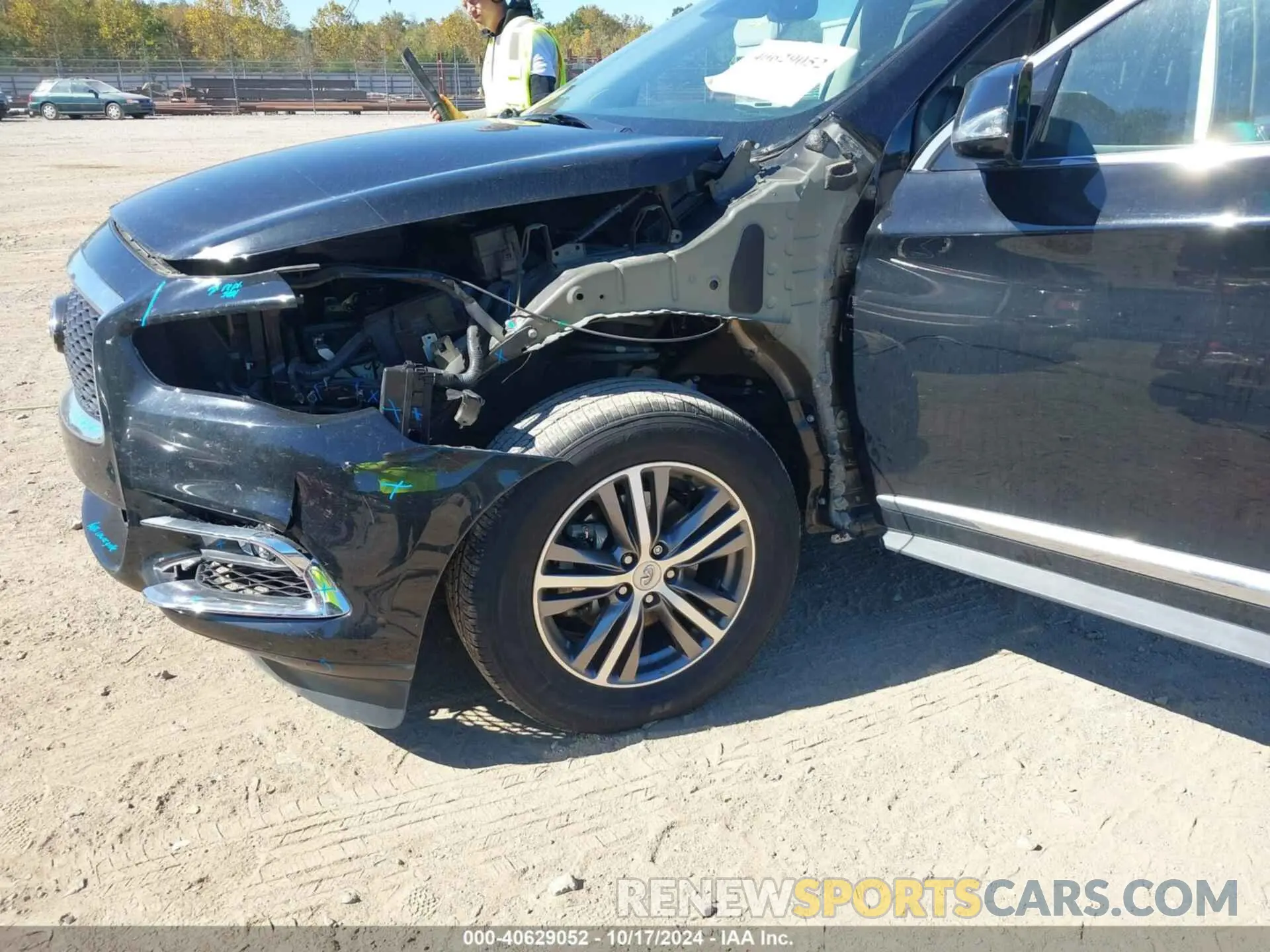 6 fotografías del automóvil dañado 5N1DL0MN7KC565180 INFINITI QX60 2019
