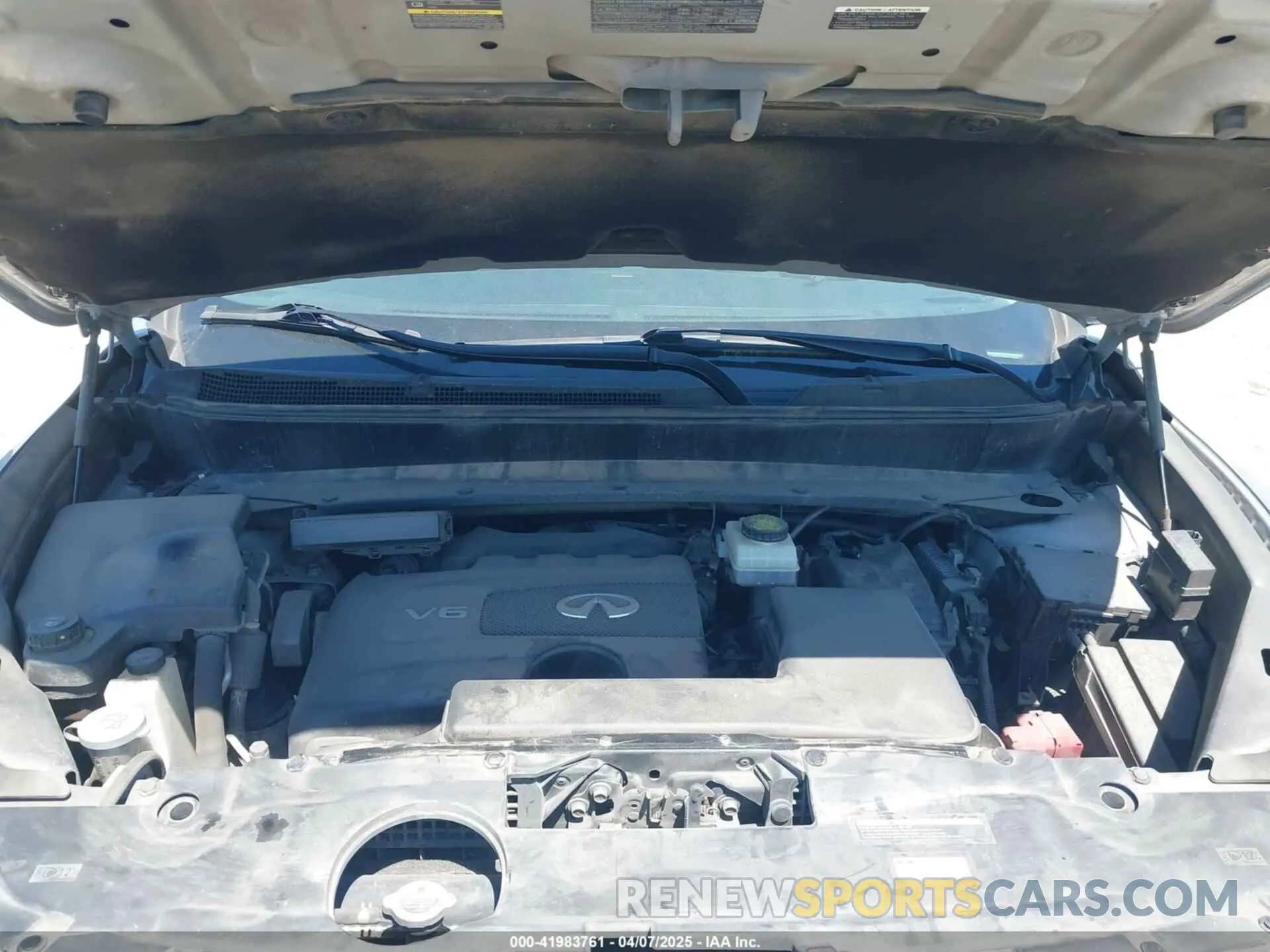 10 fotografías del automóvil dañado 5N1DL0MN7KC565888 INFINITI QX60 2019