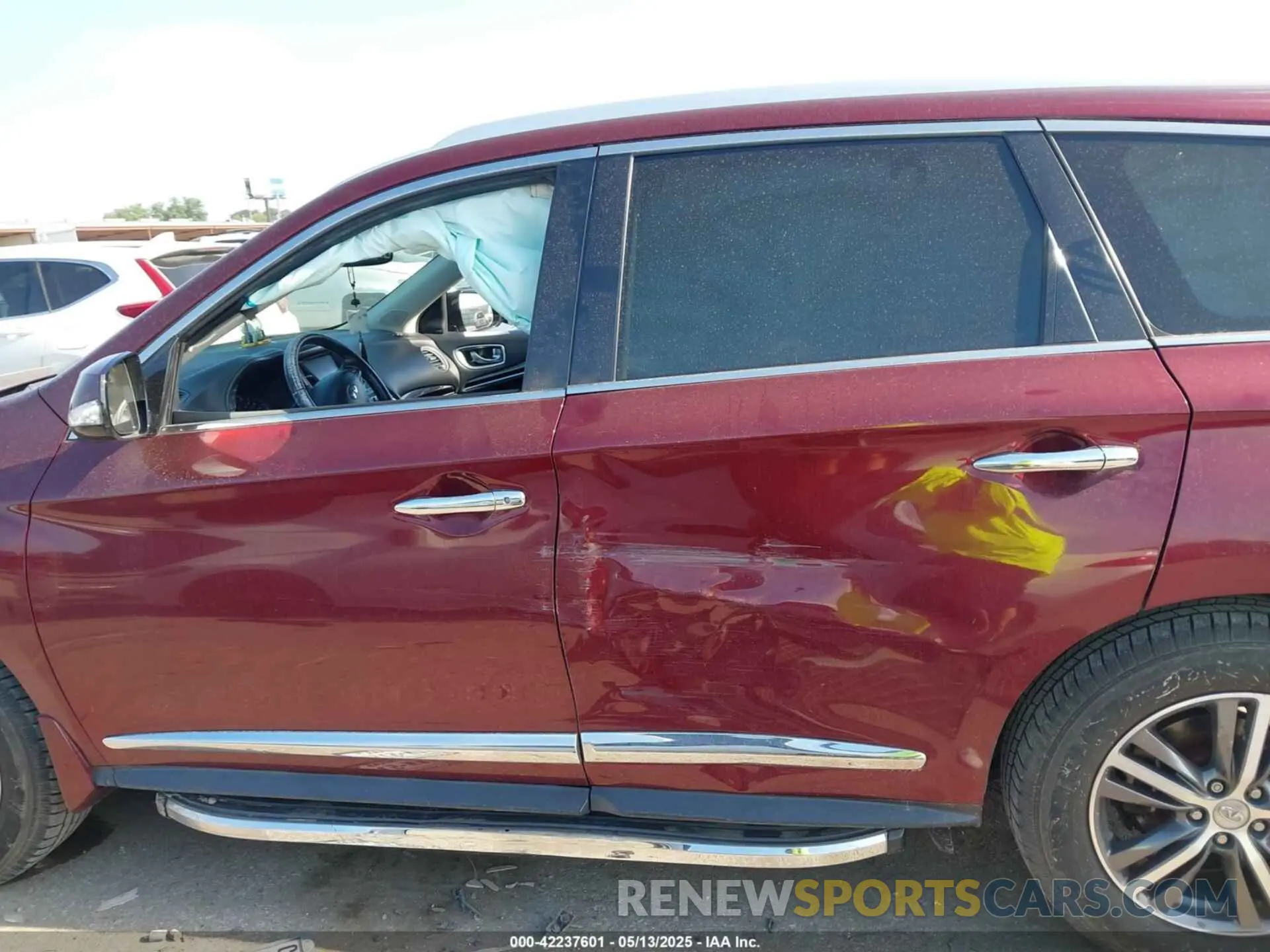 14 fotografías del automóvil dañado 5N1DL0MN8KC501651 INFINITI QX60 2019