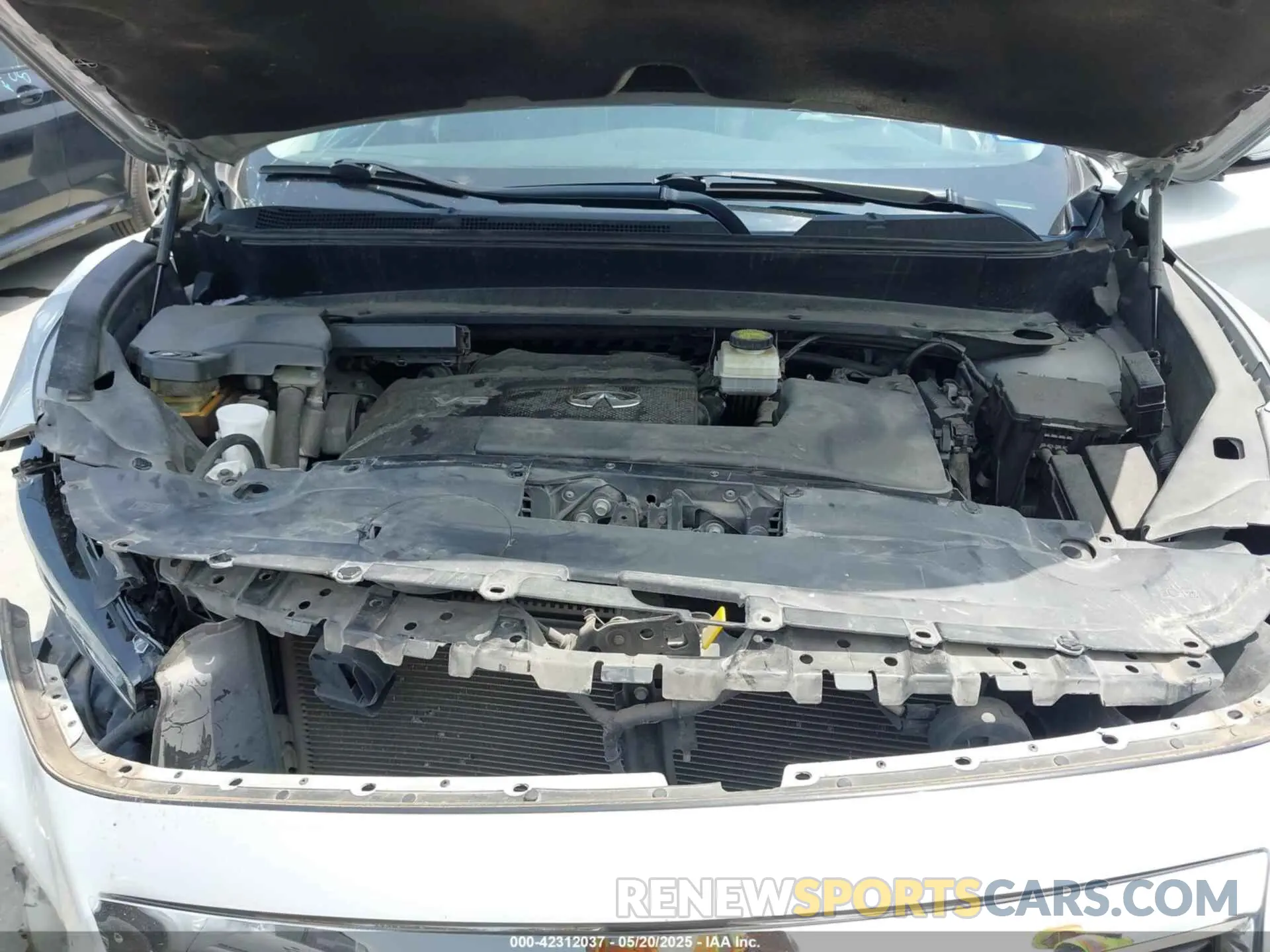 10 fotografías del automóvil dañado 5N1DL0MN8KC548730 INFINITI QX60 2019