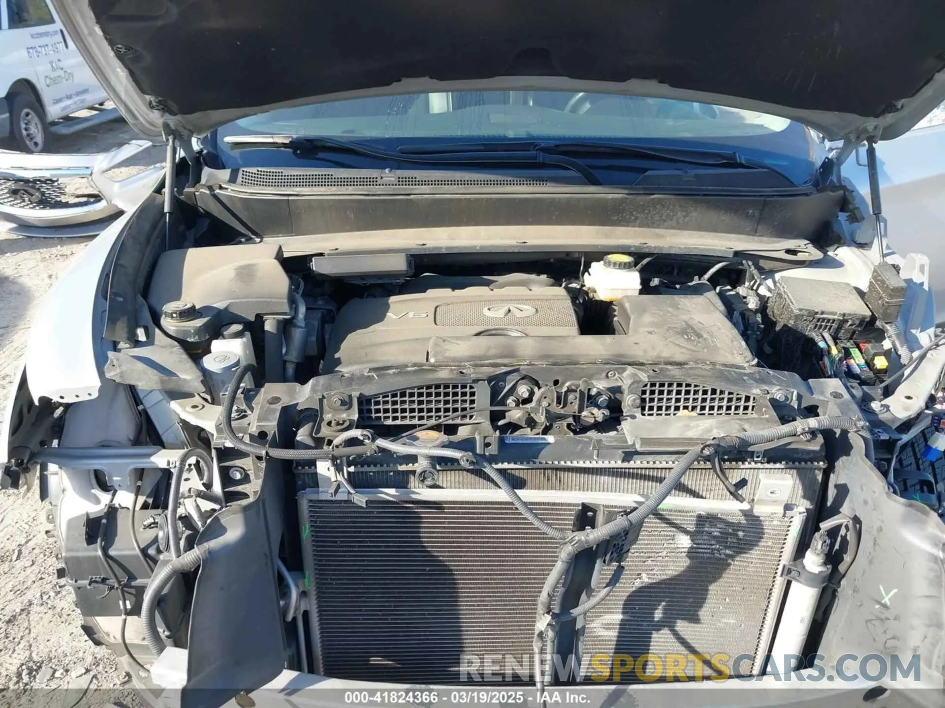 10 fotografías del automóvil dañado 5N1DL0MN8KC555323 INFINITI QX60 2019