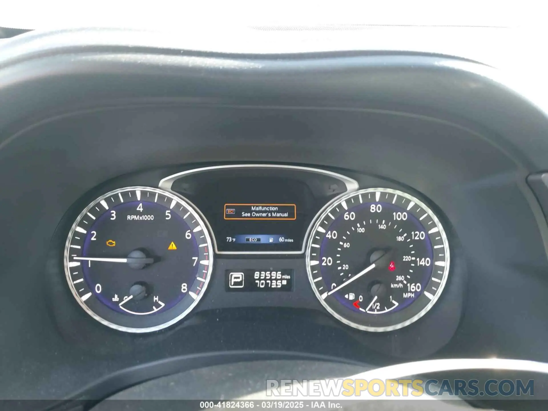 7 fotografías del automóvil dañado 5N1DL0MN8KC555323 INFINITI QX60 2019