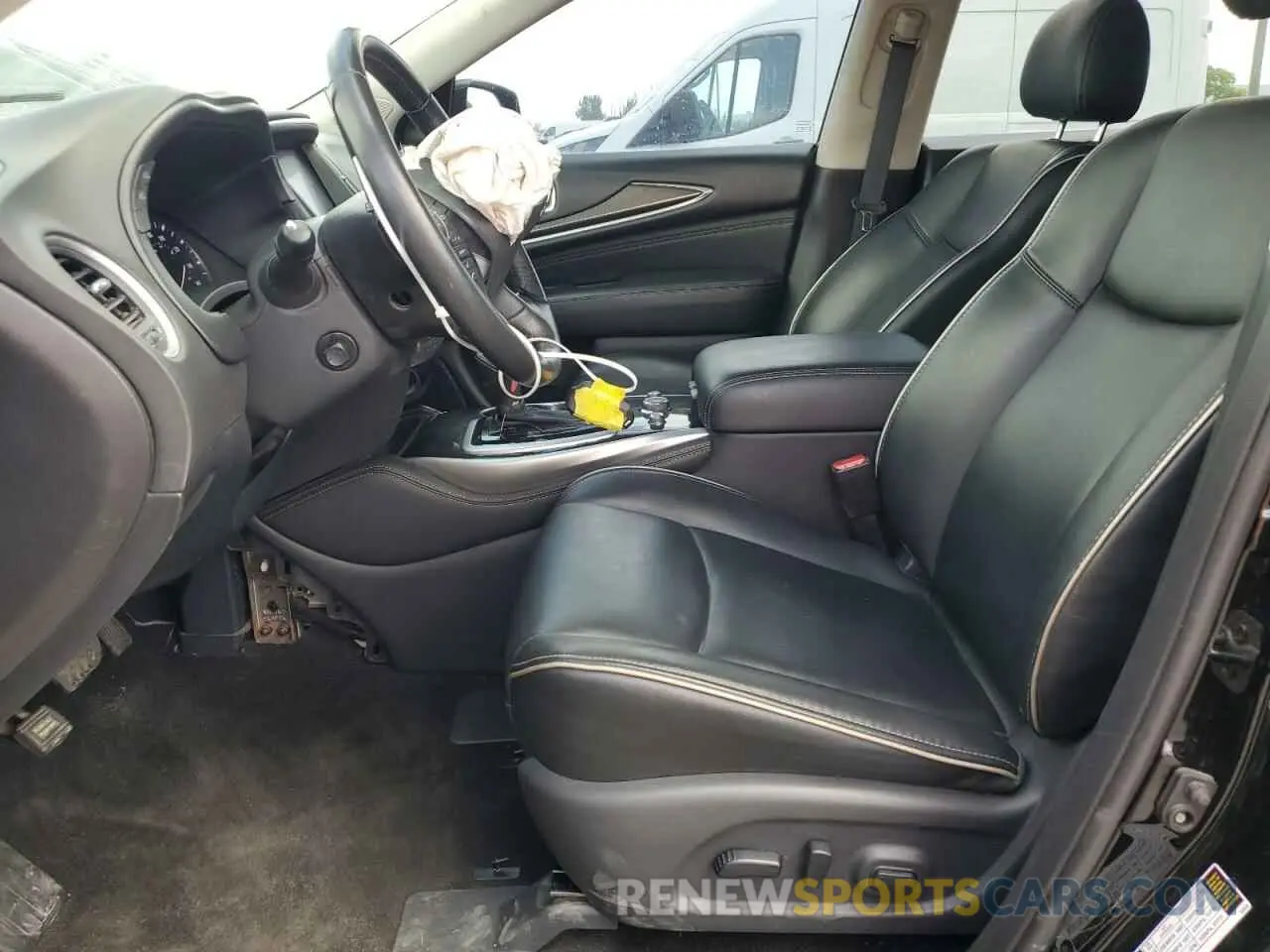 7 fotografías del automóvil dañado 5N1DL0MN9KC560398 INFINITI QX60 2019