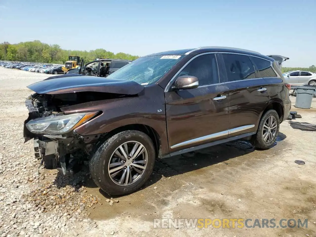 1 fotografías del automóvil dañado 5N1DL0MNXKC500419 INFINITI QX60 2019