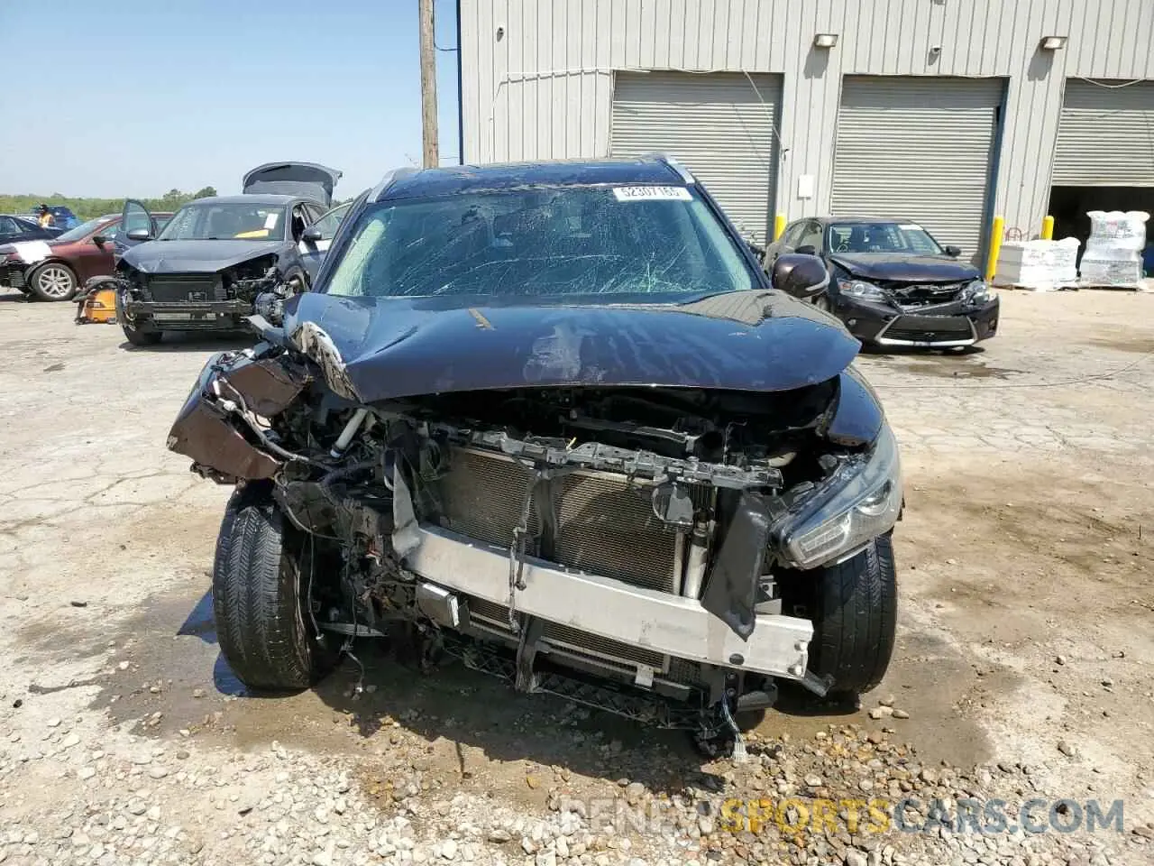 5 fotografías del automóvil dañado 5N1DL0MNXKC500419 INFINITI QX60 2019