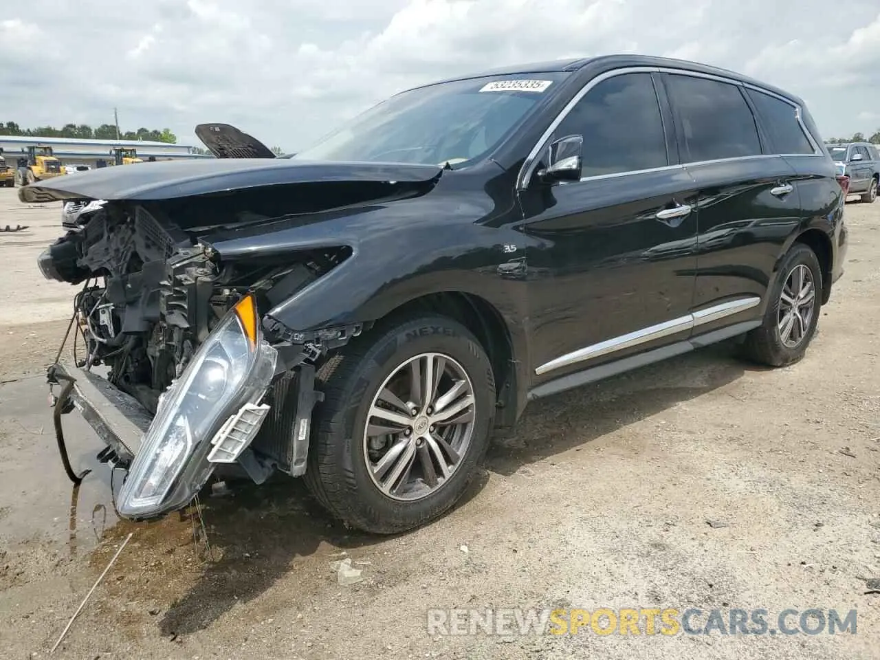 1 fotografías del automóvil dañado 5N1DL0MNXKC548664 INFINITI QX60 2019