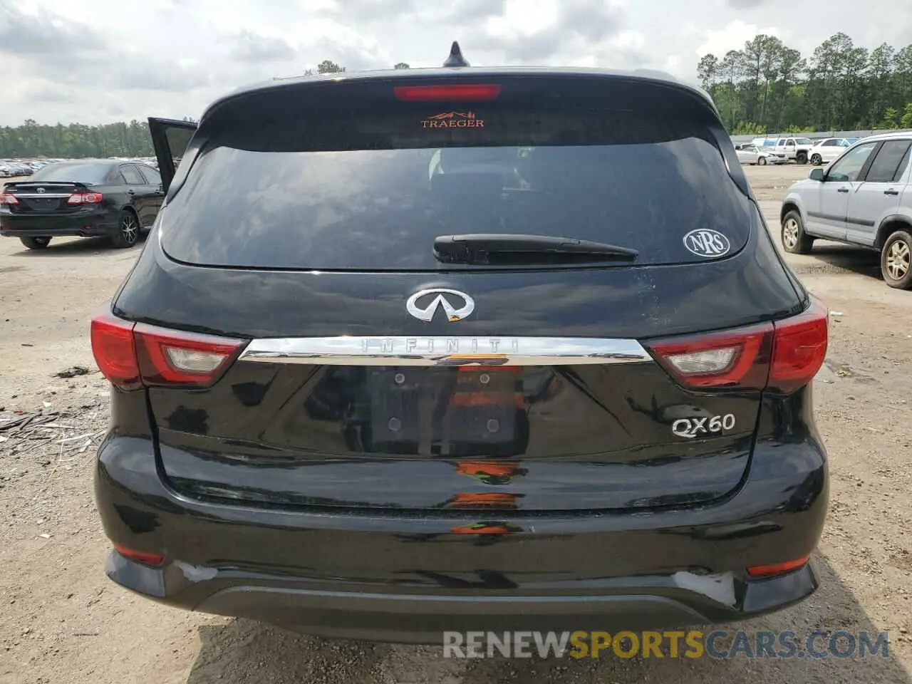 6 fotografías del automóvil dañado 5N1DL0MNXKC548664 INFINITI QX60 2019
