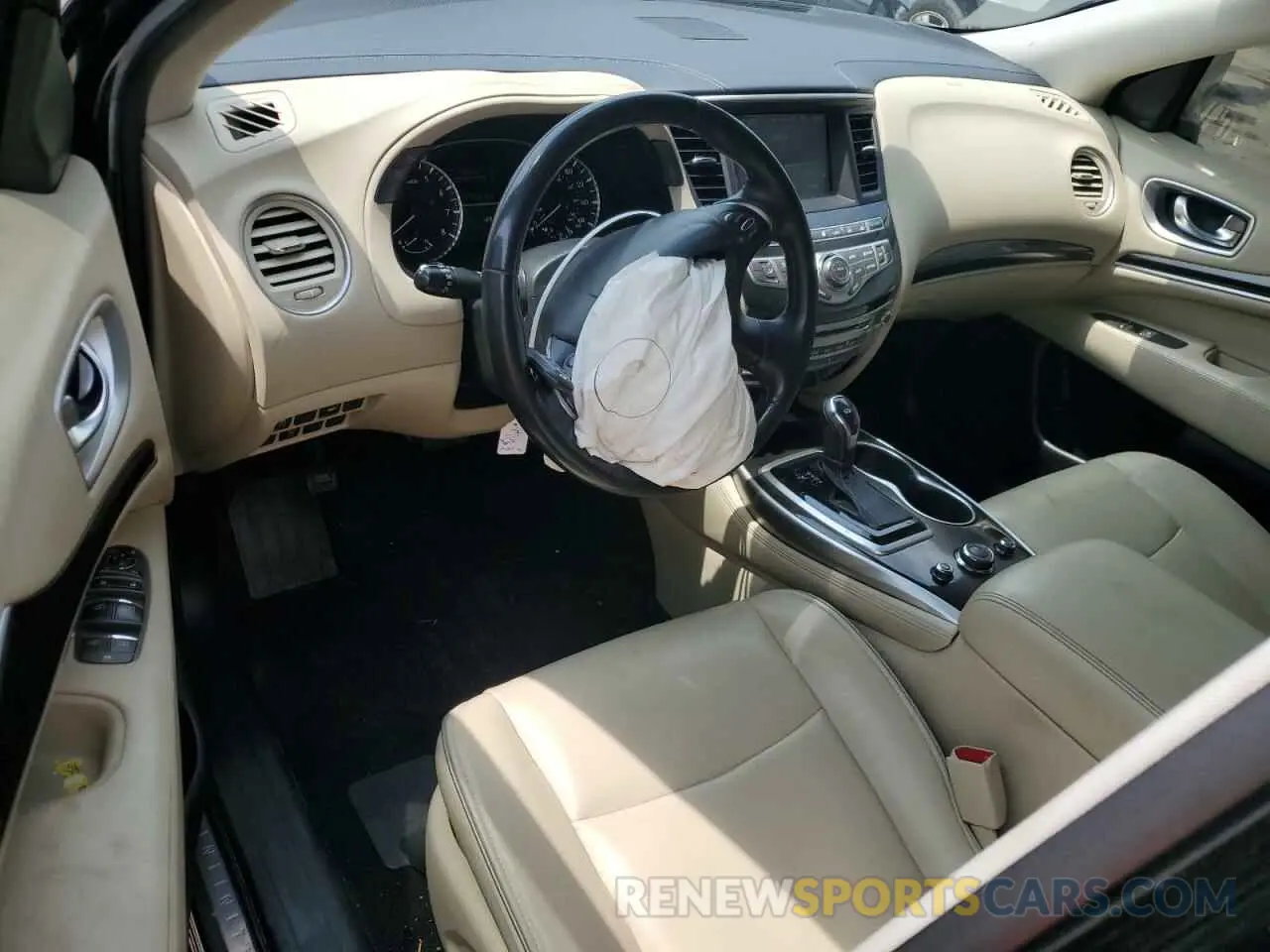 8 fotografías del automóvil dañado 5N1DL0MNXKC548664 INFINITI QX60 2019