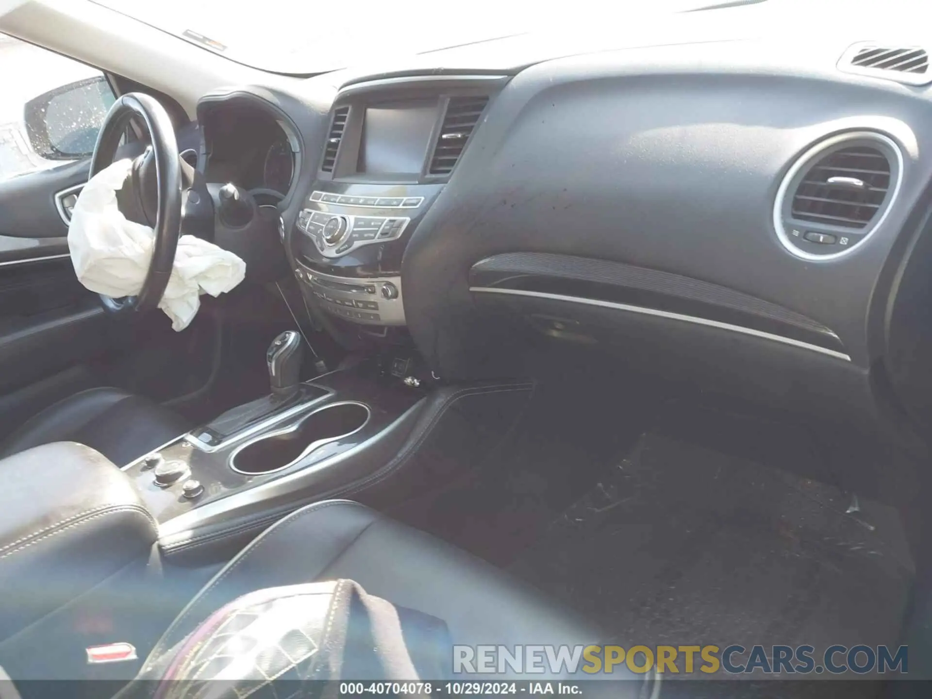 5 fotografías del automóvil dañado 5N1DL0MNXKC569949 INFINITI QX60 2019