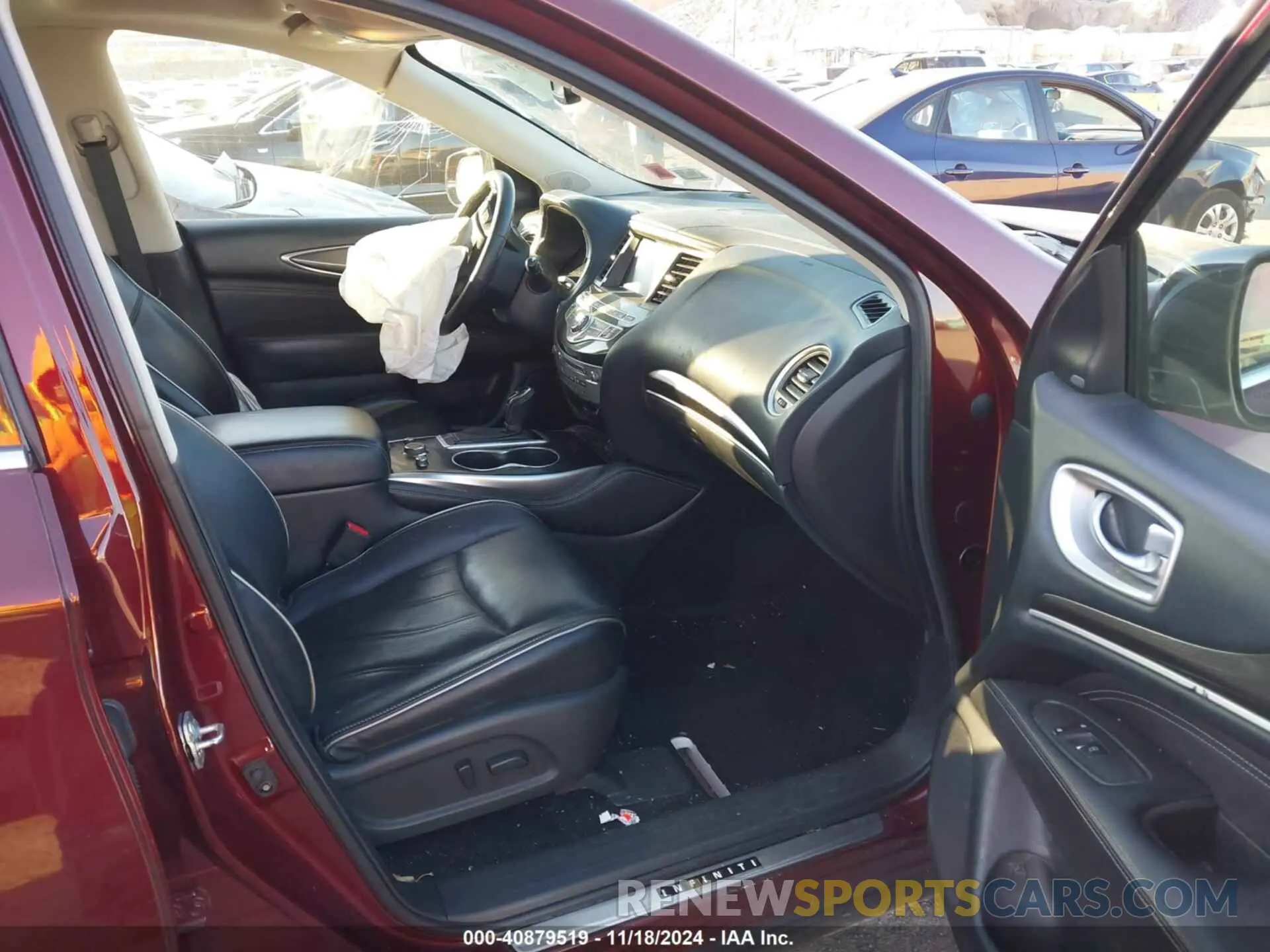 5 fotografías del automóvil dañado 5N1DL0MM0LC511566 INFINITI QX60 2020