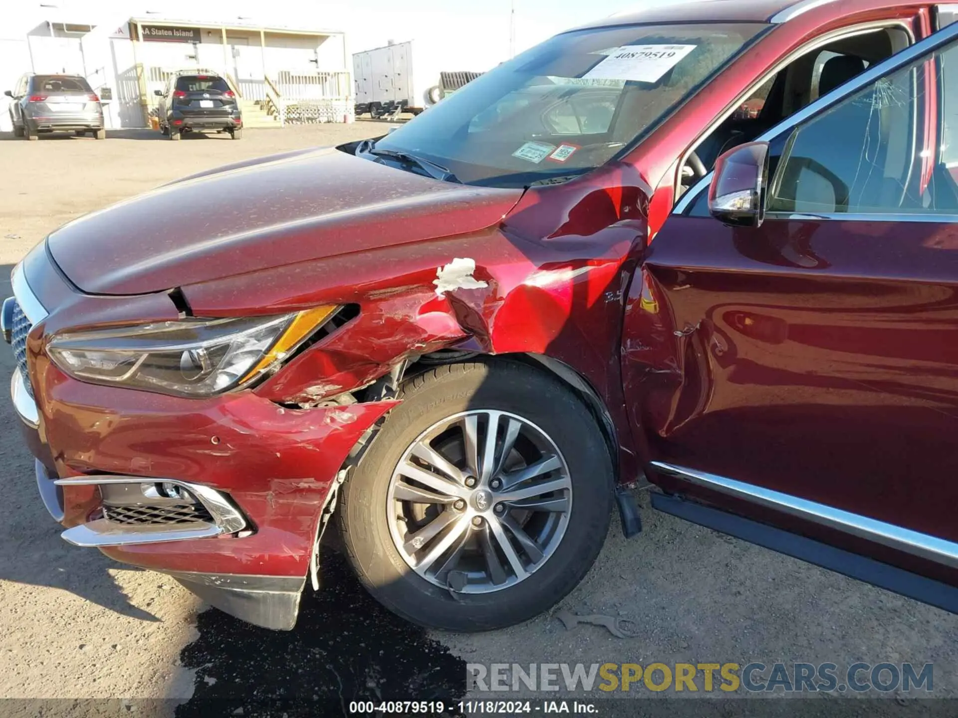 6 fotografías del automóvil dañado 5N1DL0MM0LC511566 INFINITI QX60 2020