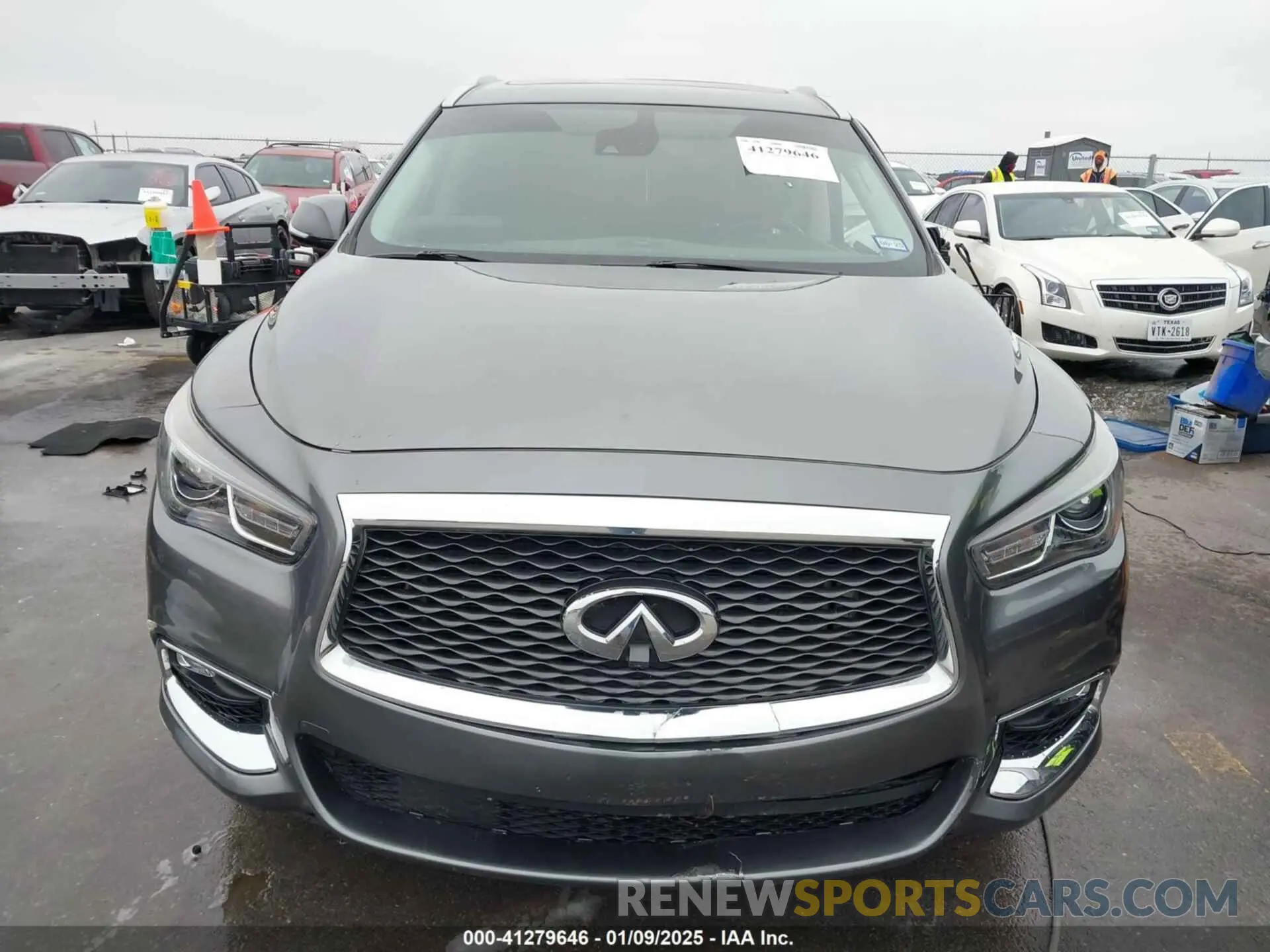 12 fotografías del automóvil dañado 5N1DL0MM1LC516971 INFINITI QX60 2020