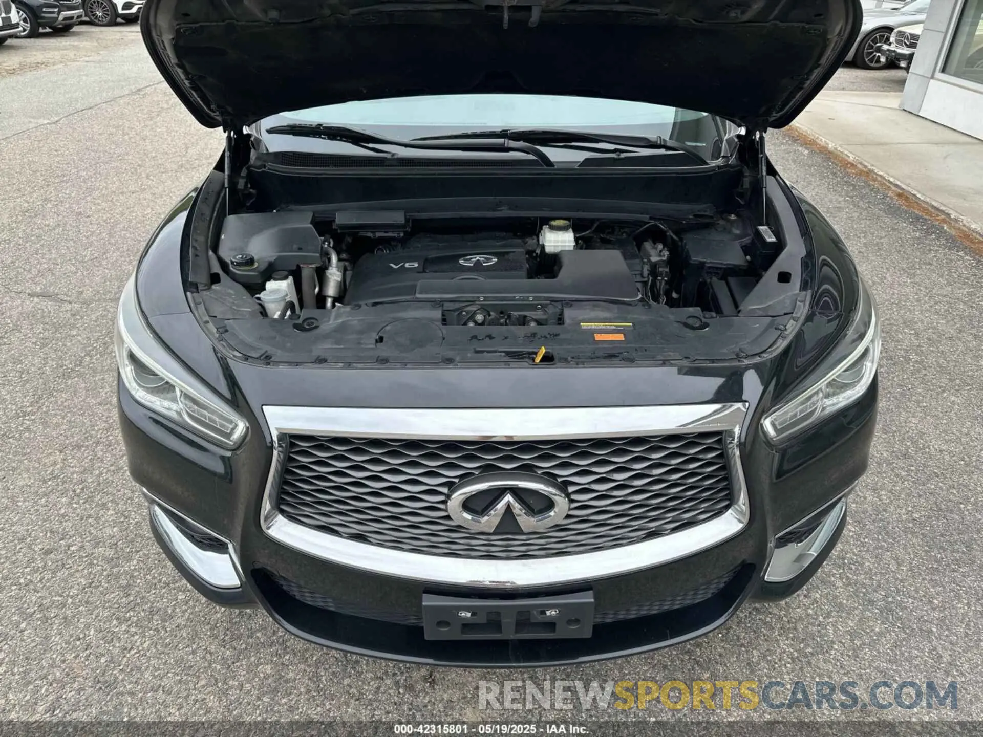 10 fotografías del automóvil dañado 5N1DL0MM1LC529252 INFINITI QX60 2020