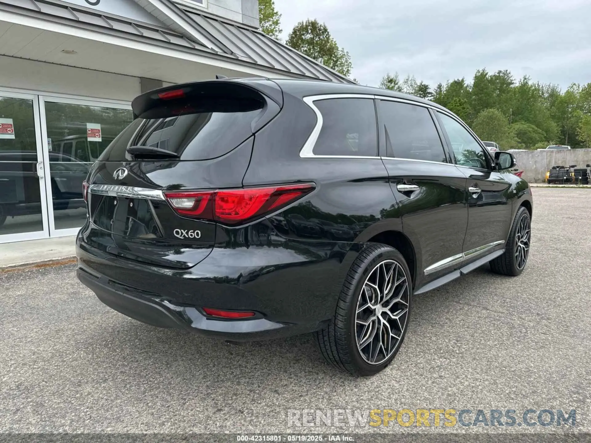 4 fotografías del automóvil dañado 5N1DL0MM1LC529252 INFINITI QX60 2020