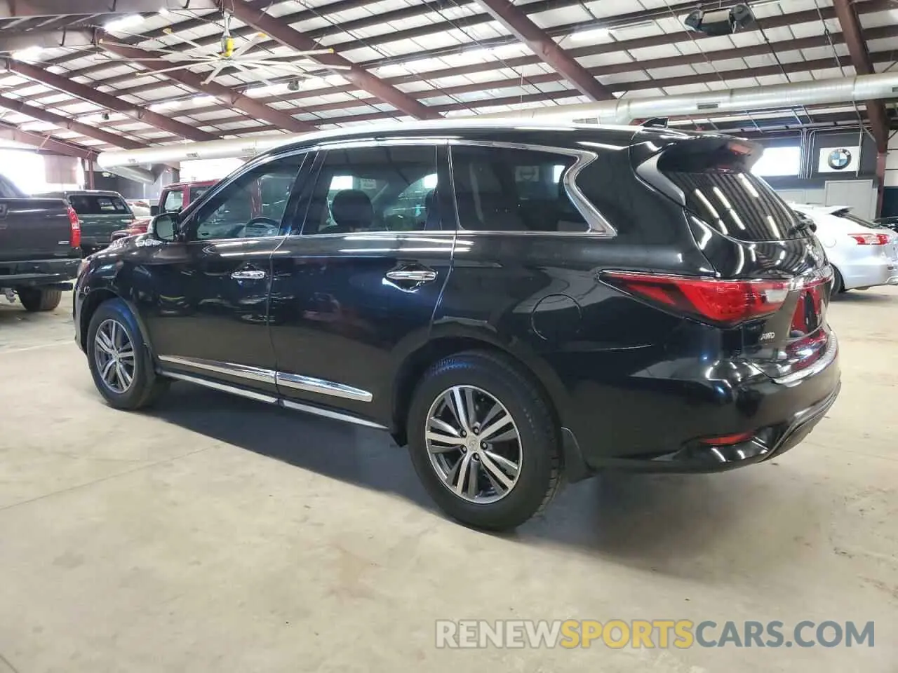 2 fotografías del automóvil dañado 5N1DL0MM1LC533558 INFINITI QX60 2020
