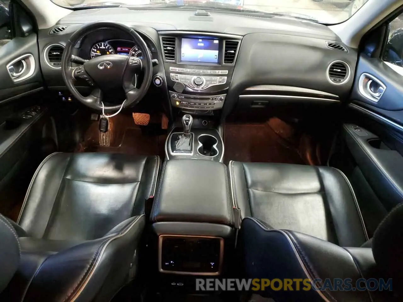 8 fotografías del automóvil dañado 5N1DL0MM1LC533558 INFINITI QX60 2020